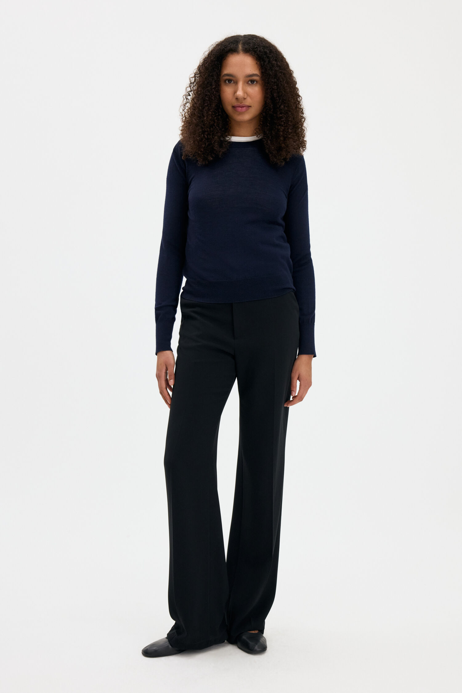 Merino R-neck Sweater