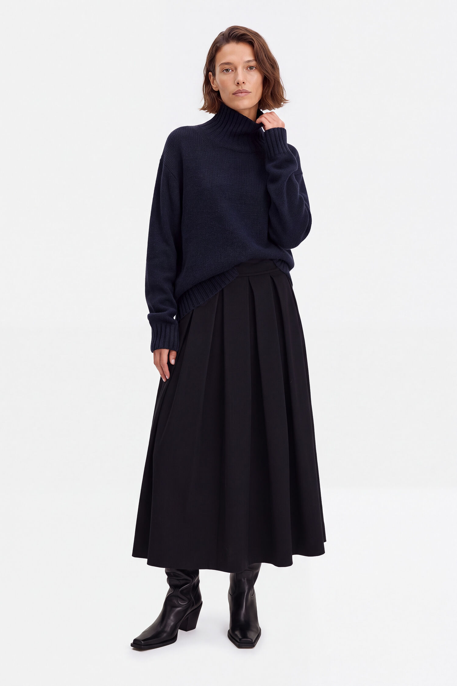 Cashmere Turtleneck Sweater