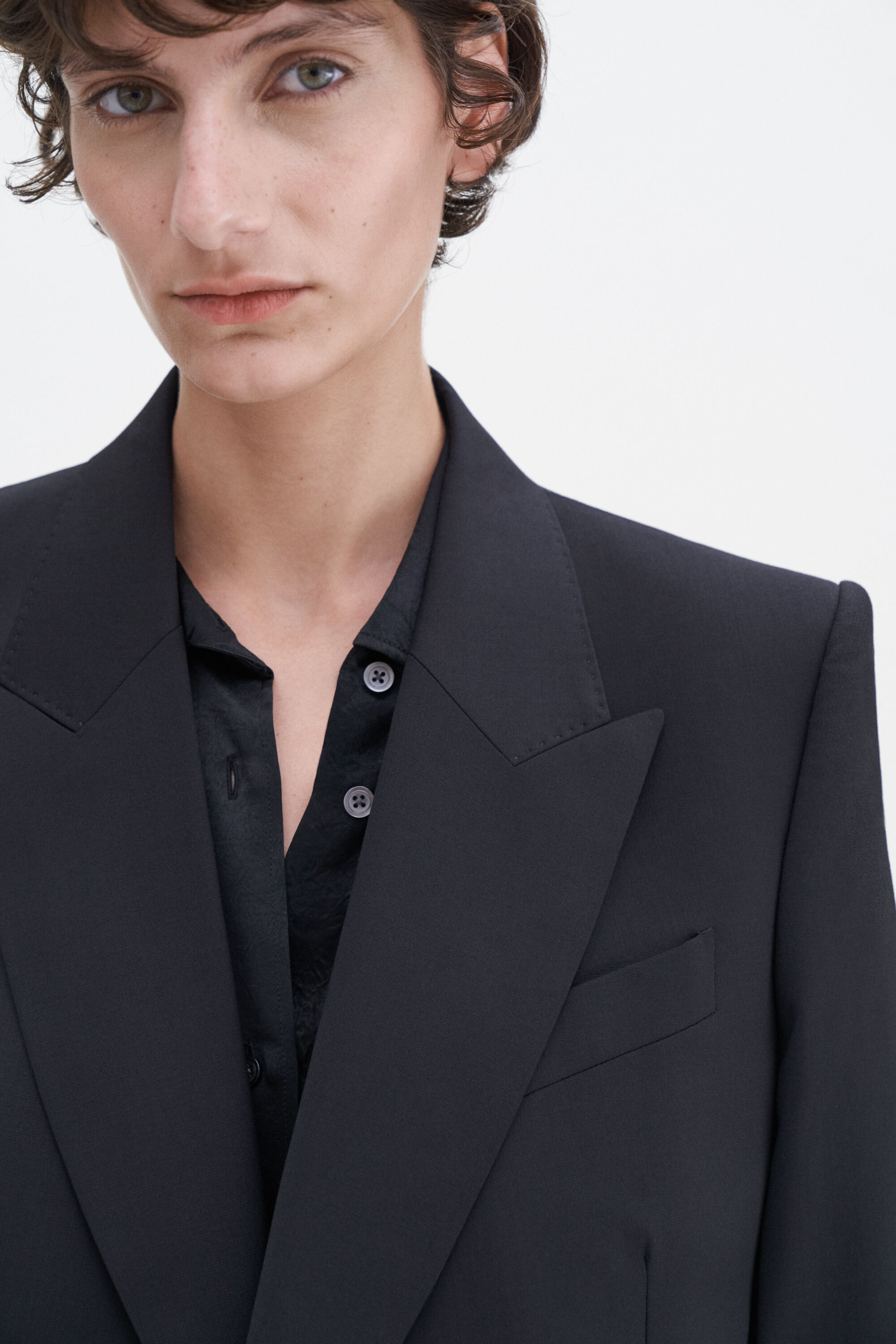 Double Breasted Blazer - Black | Filippa K