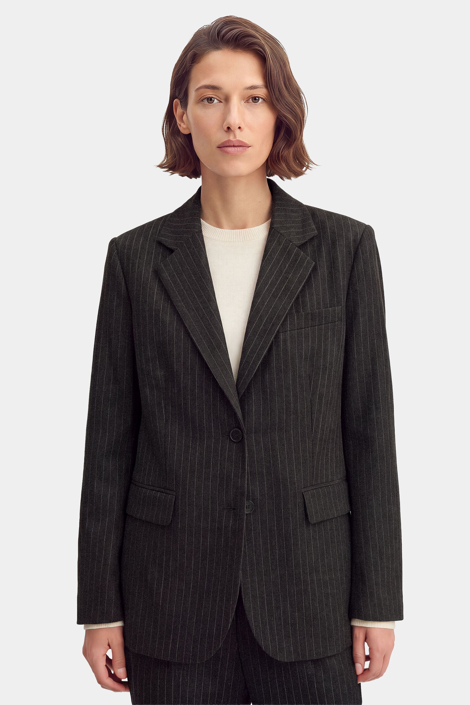 Delilah Flannel Blazer