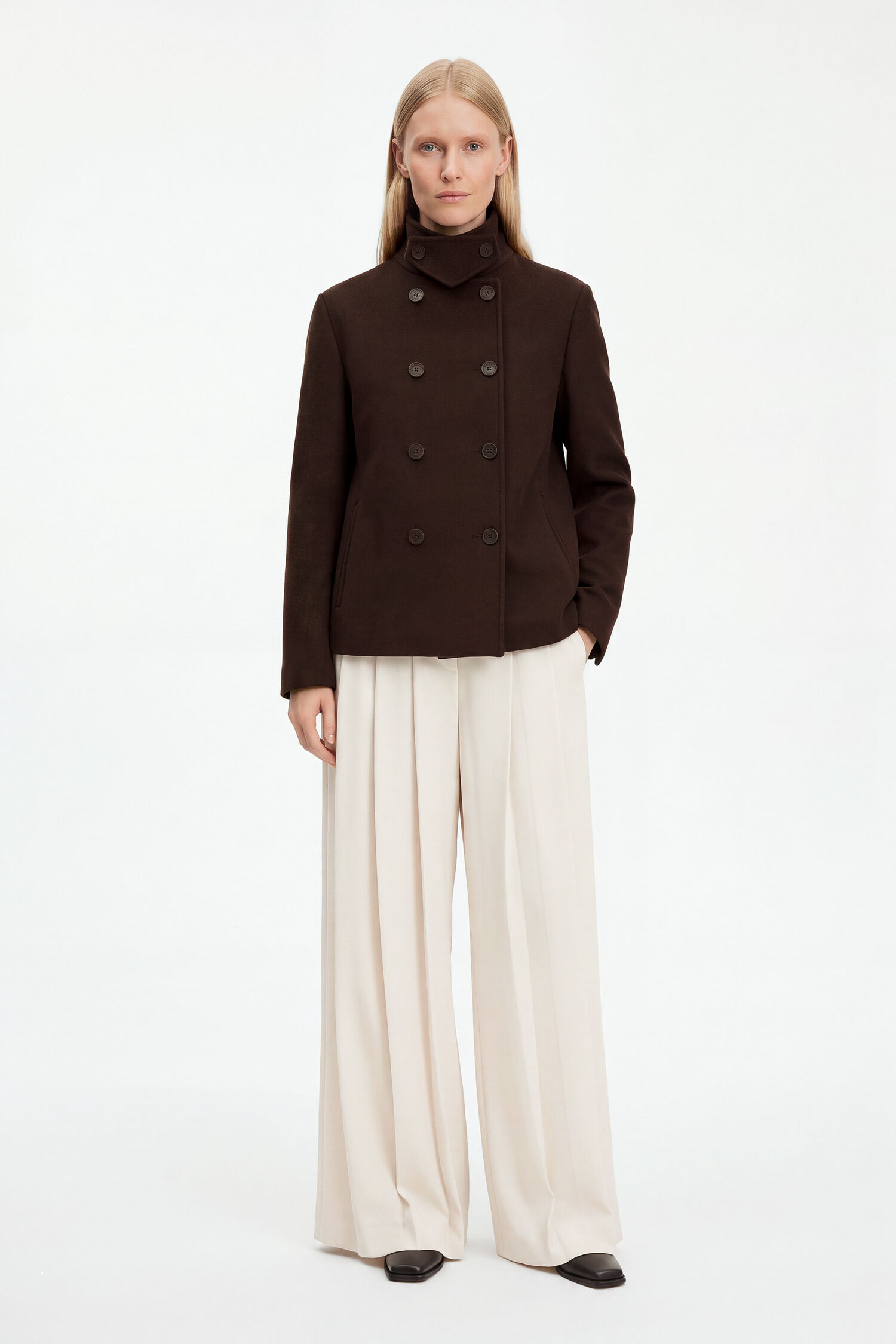 Amelia Doubl&eacute; Peacoat