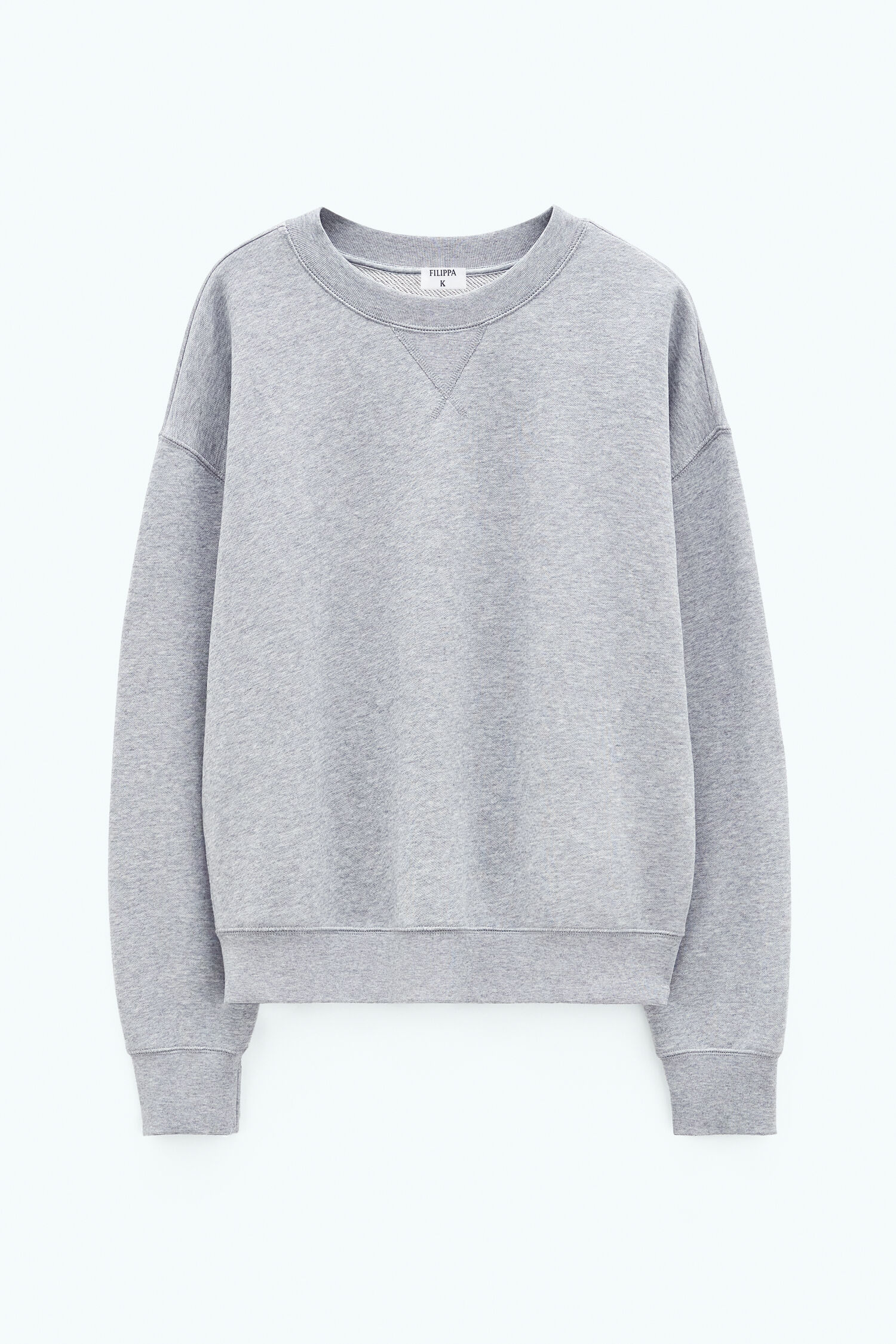Sweatshirt - Light Grey Melange | Filippa K