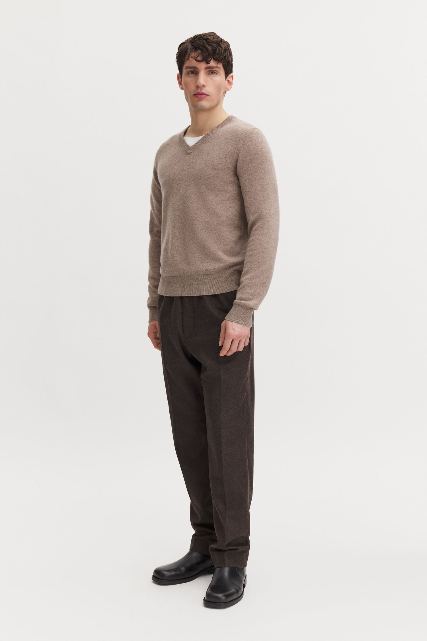 Cashmere V-Neck Sweater