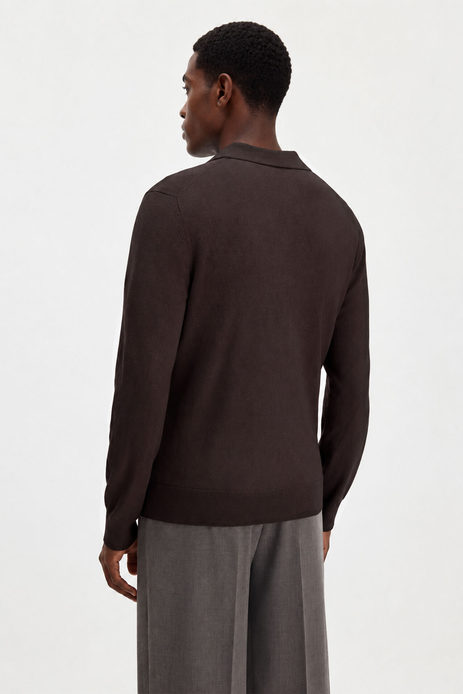 Knitted Polo Shirt
