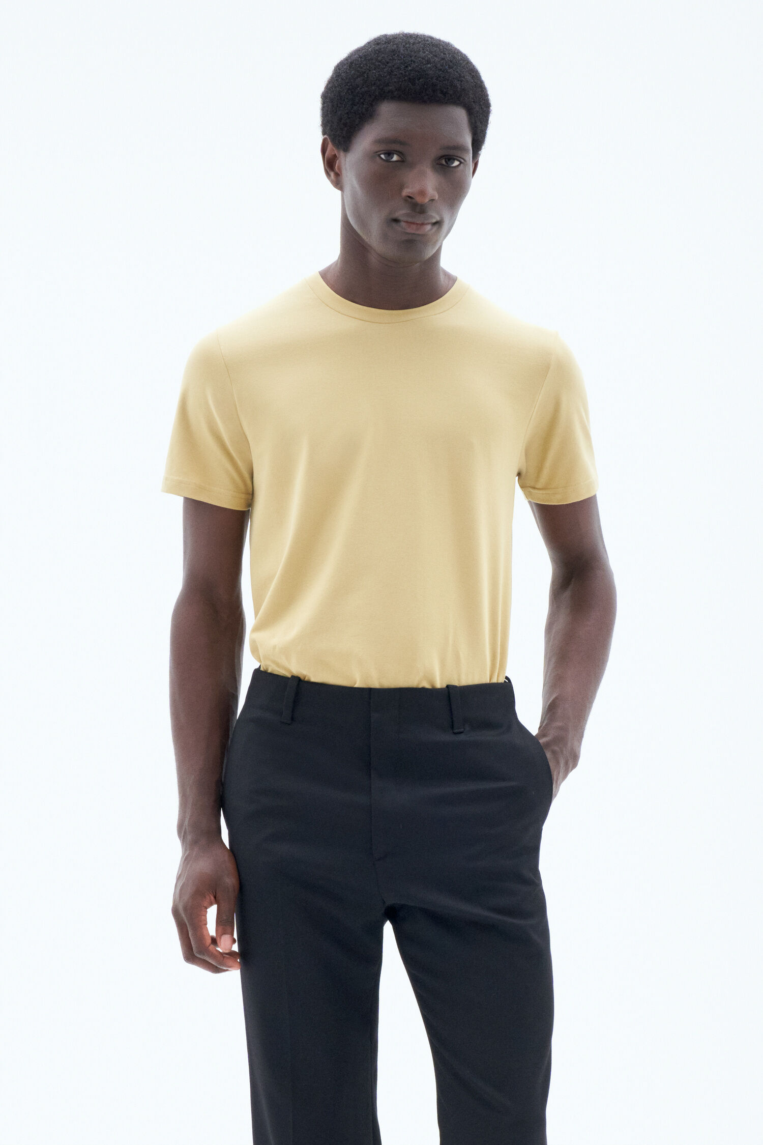 Stretch Cotton Tee