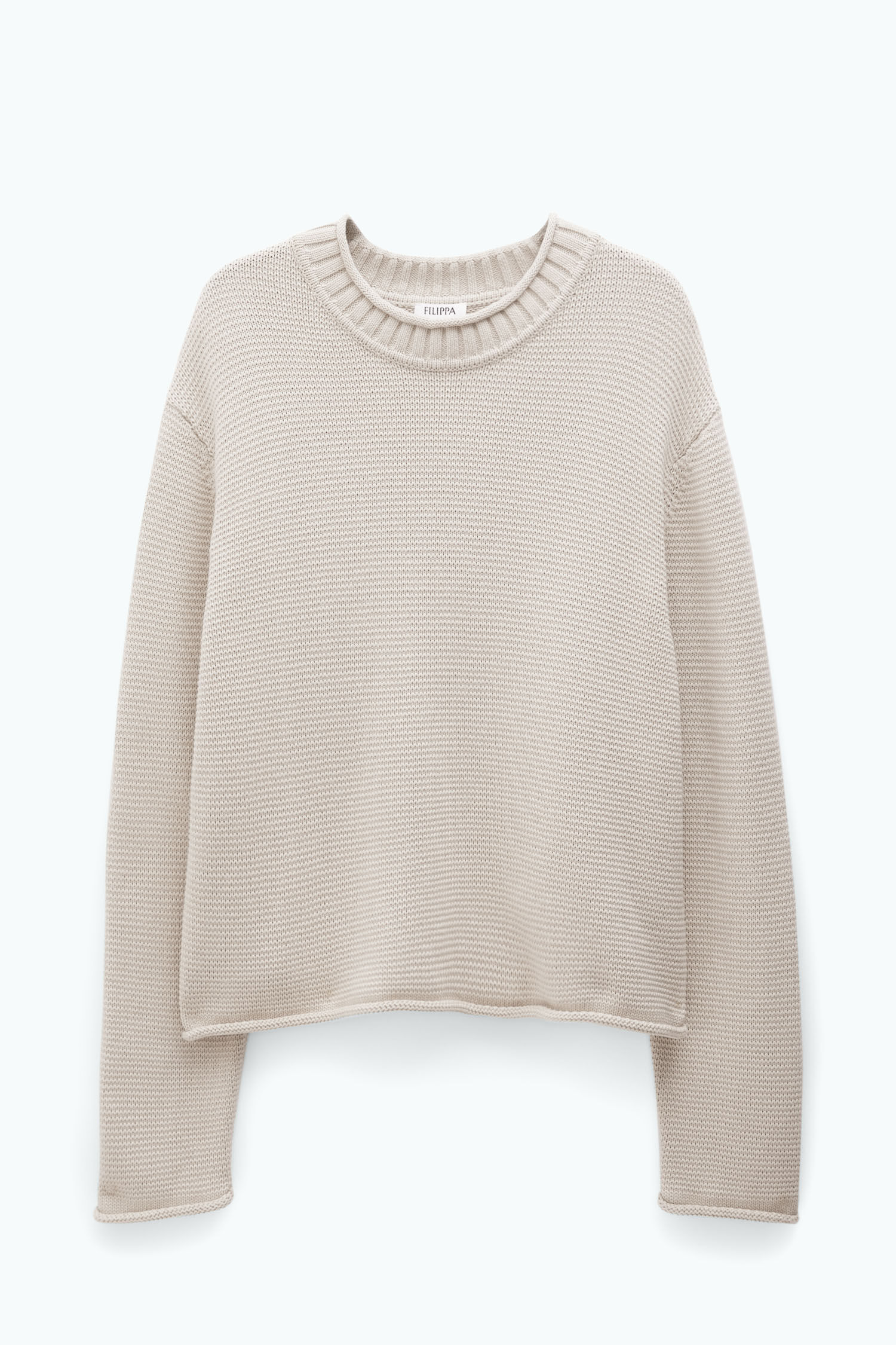 Filippa k online ribbed cotton sweater