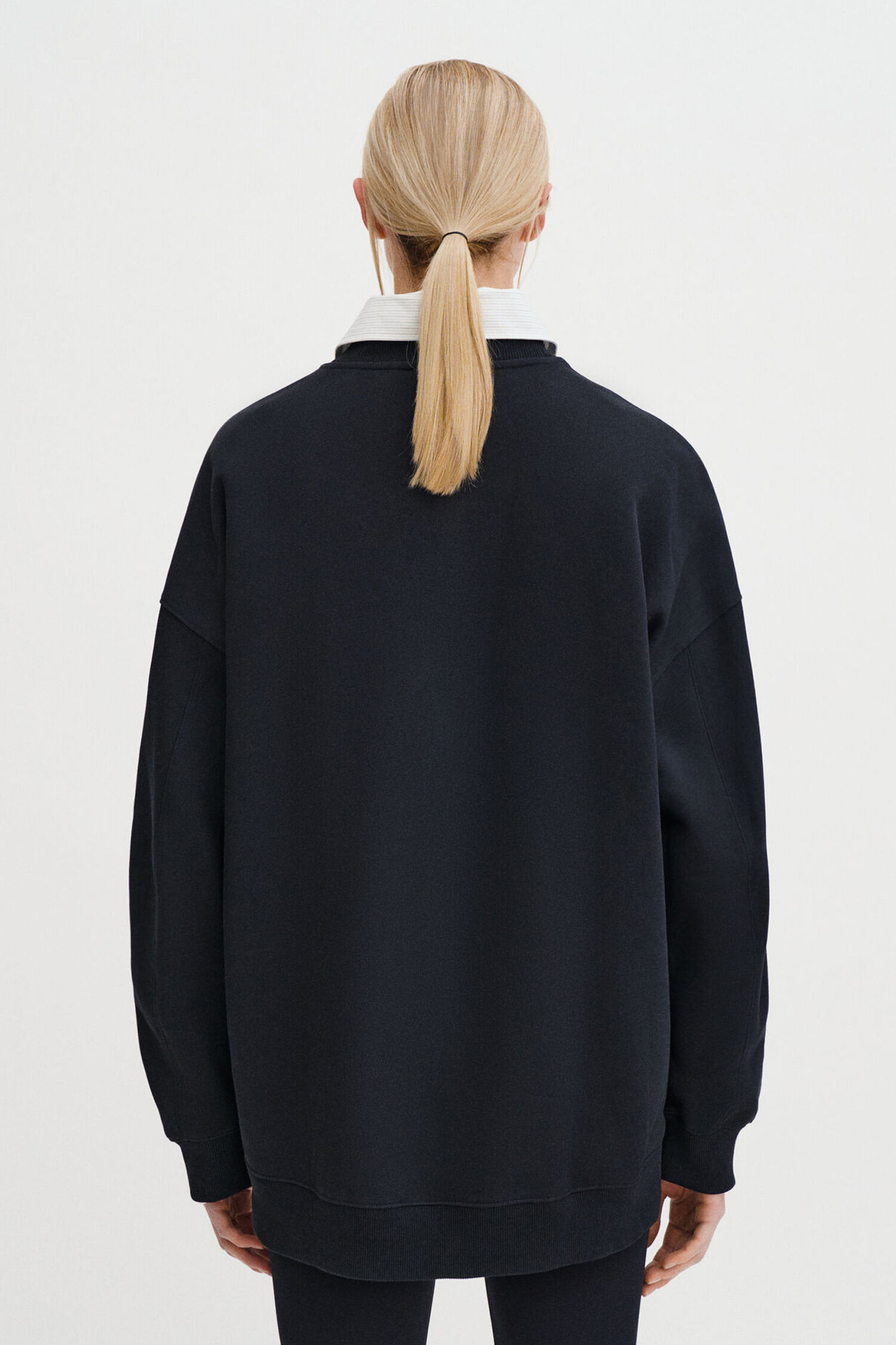 Oversized Brushed Cotton Sweat