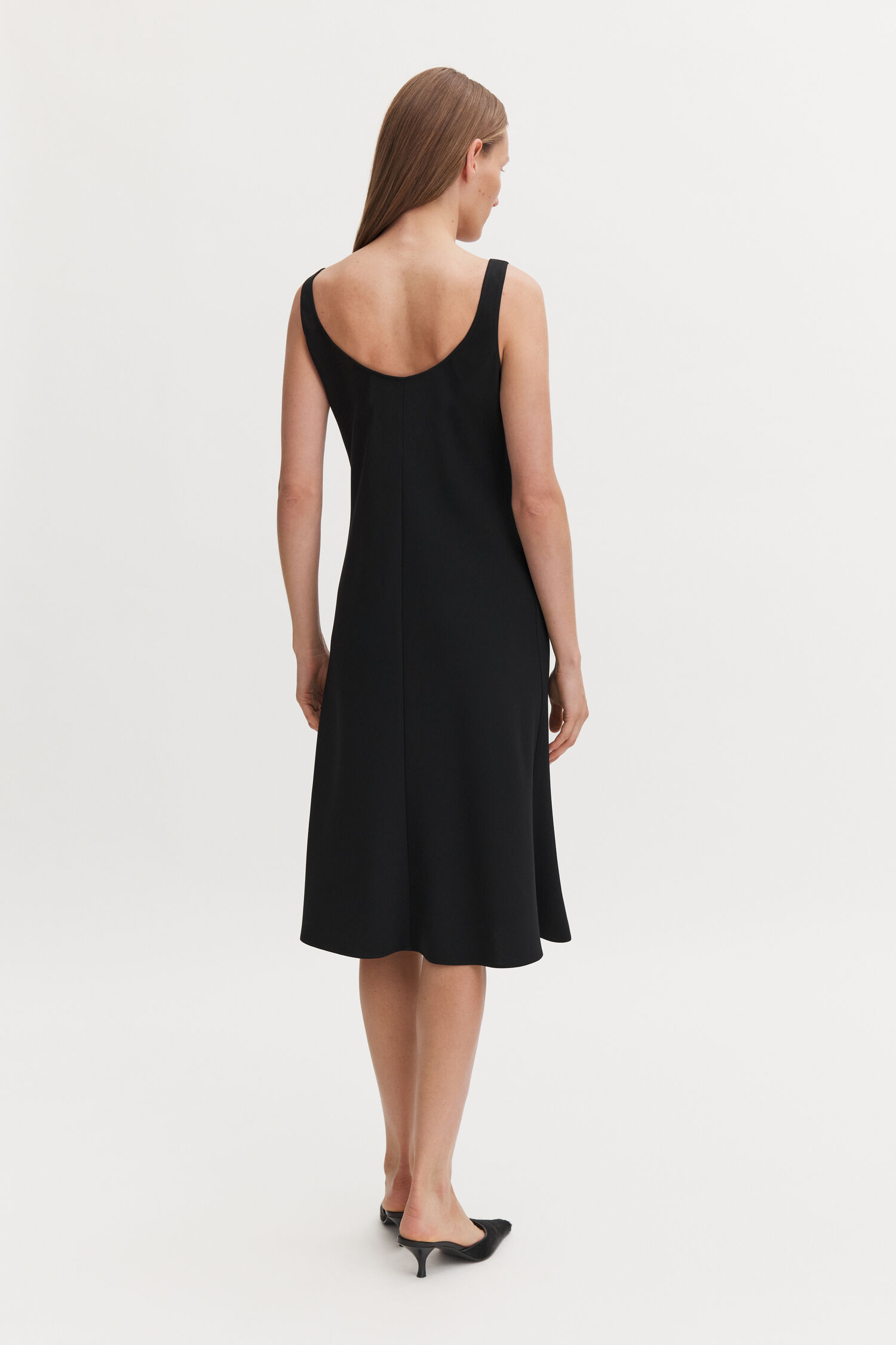 Draped Waterfall Dress