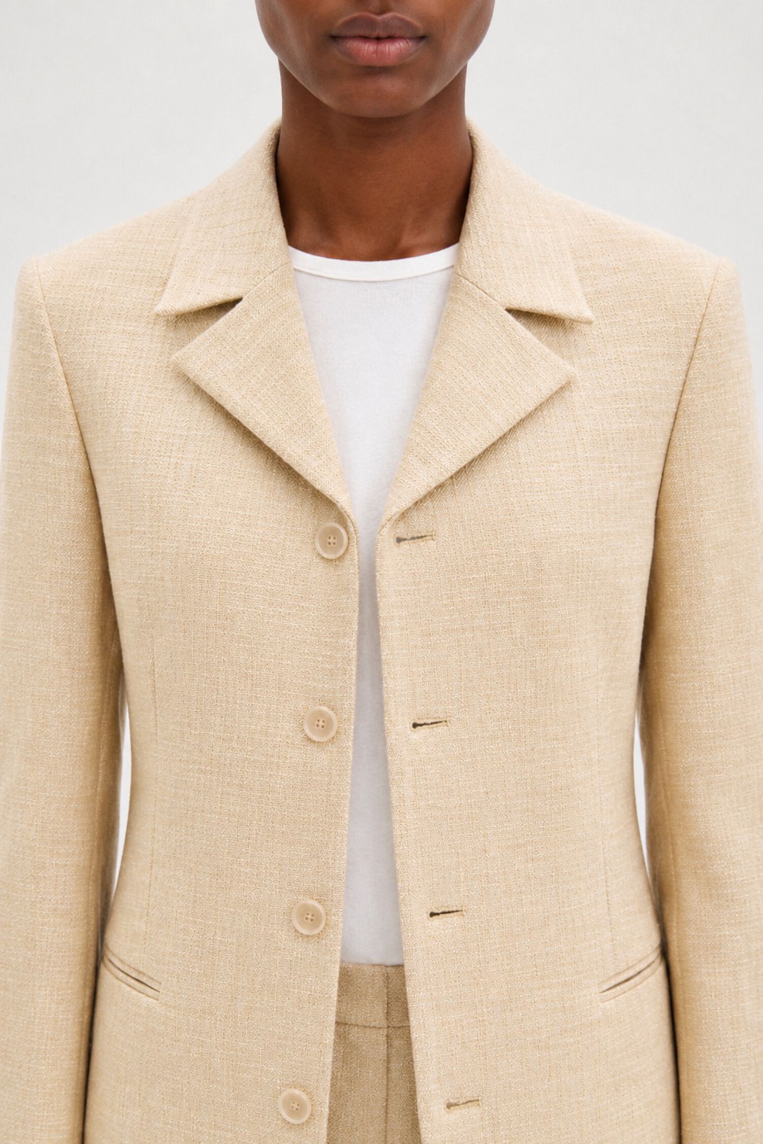Slim Textured Blazer