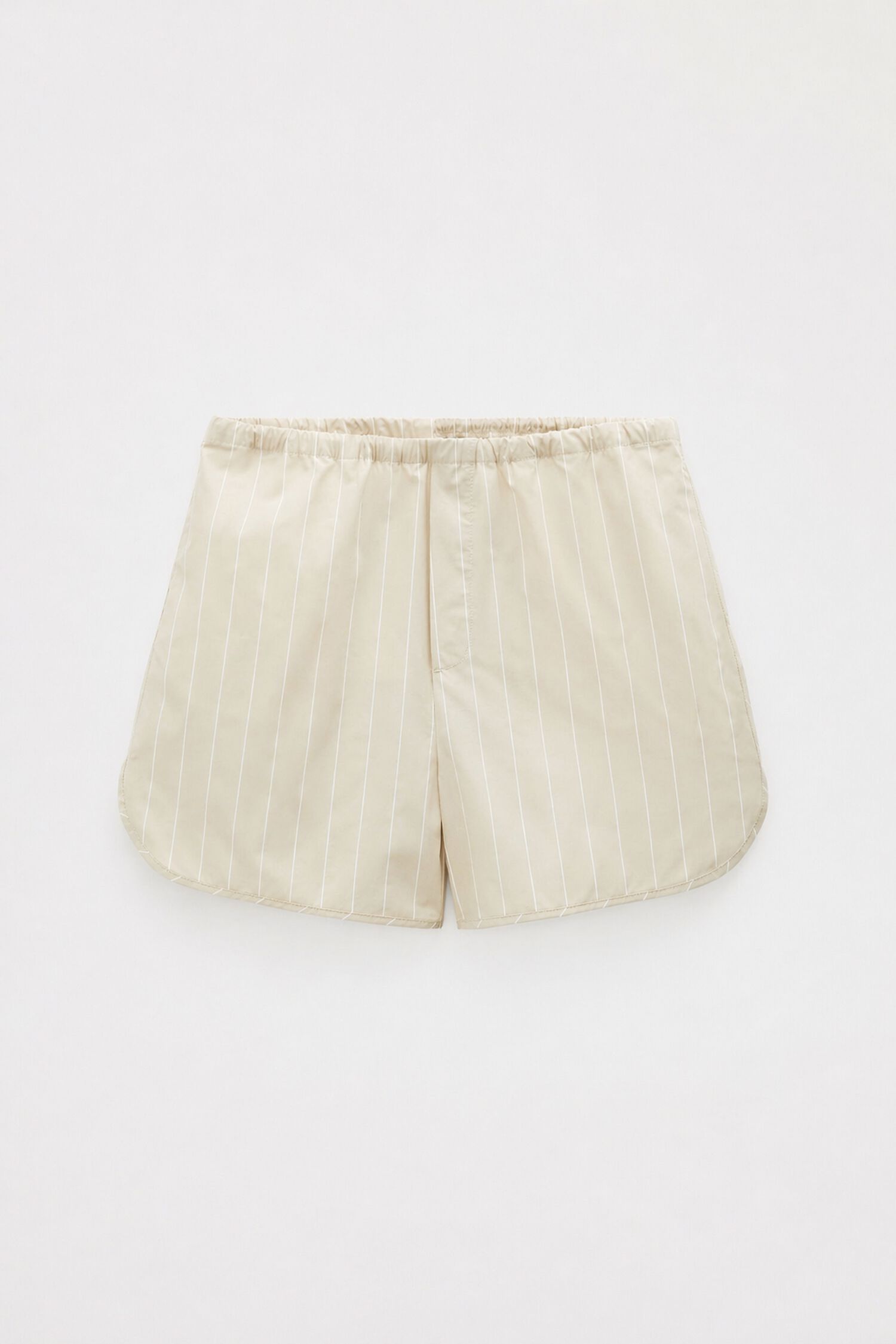 Striped Drawstring Shorts