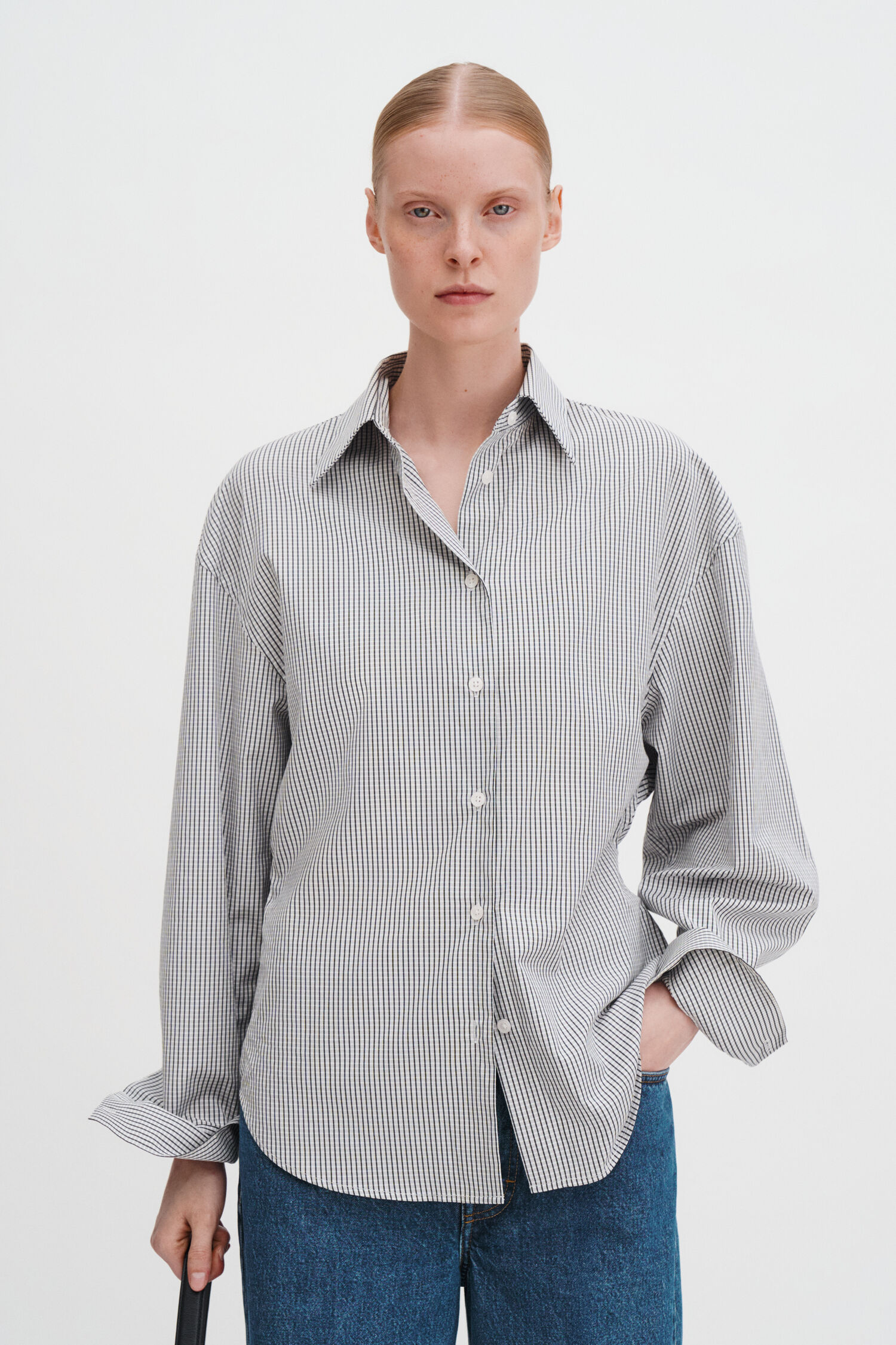 Hourglass Microcheck Shirt