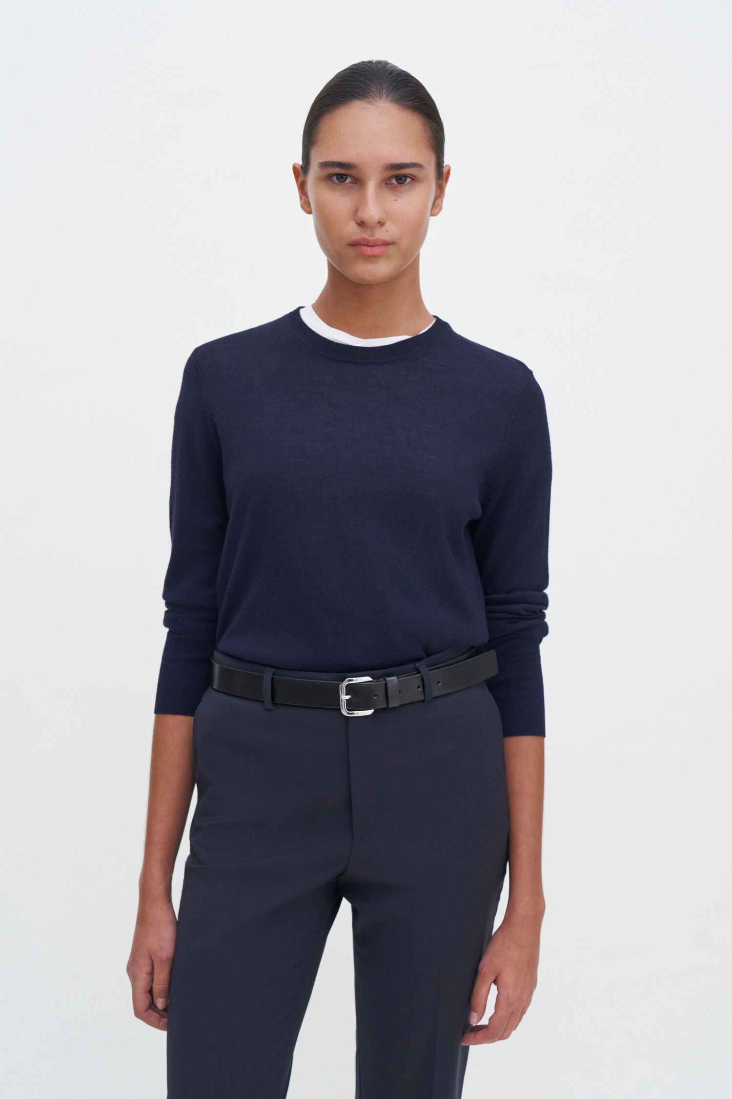 Merino R-neck Sweater