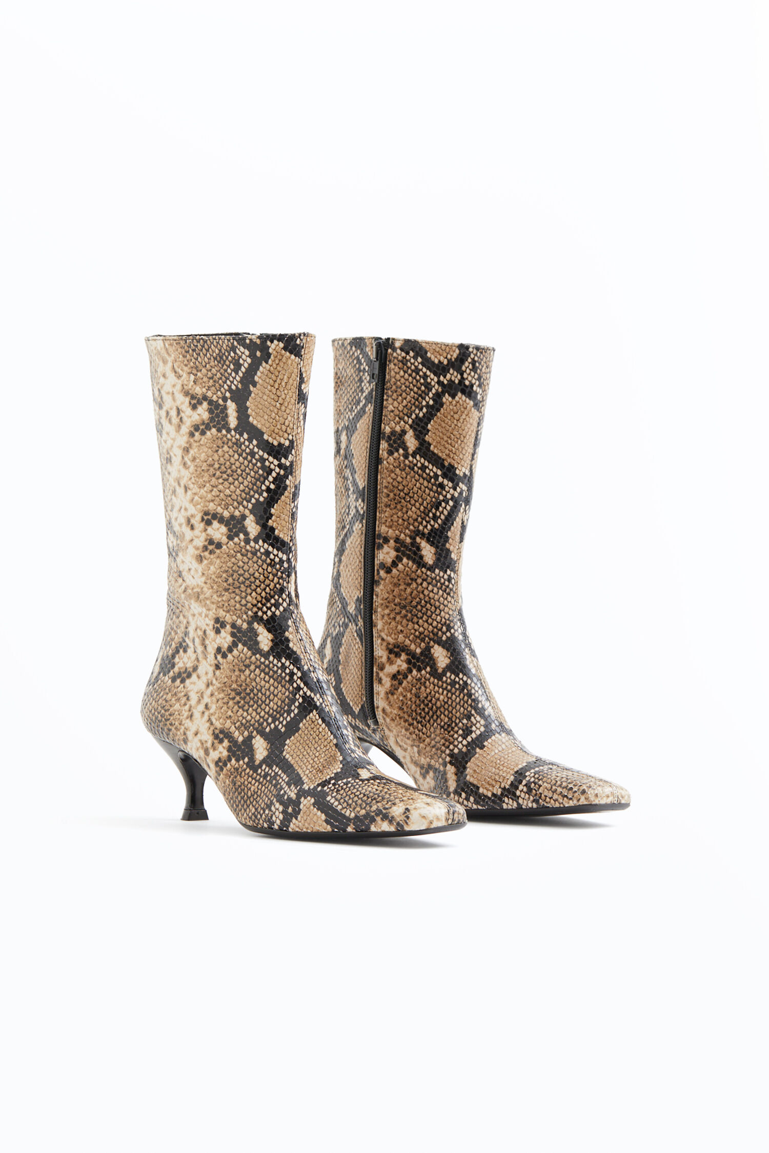 Square Toe Ankle Boots
