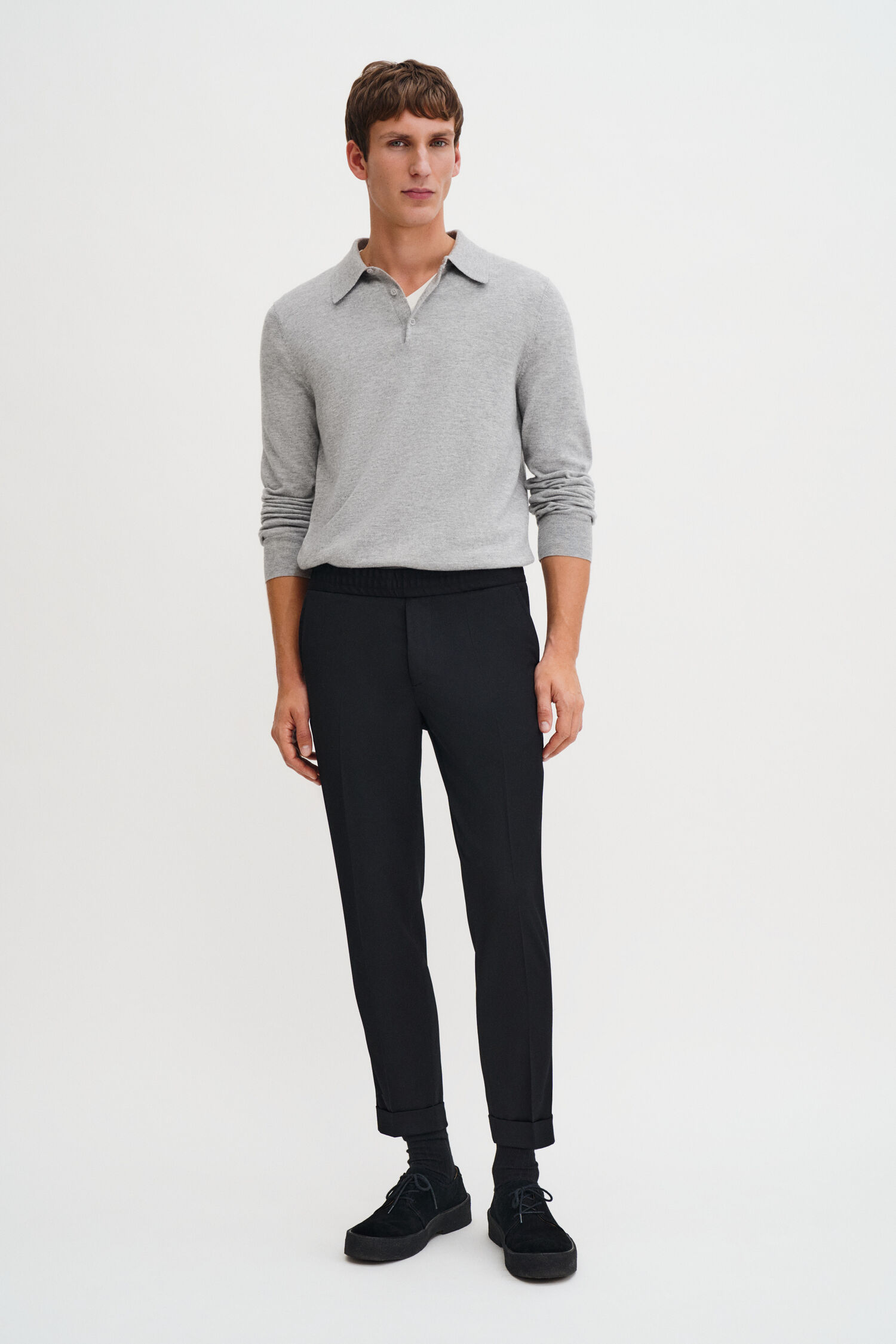 Terry Cropped Trousers