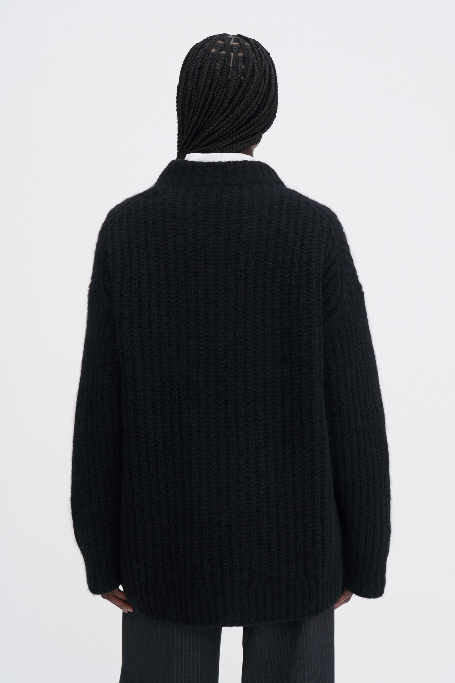 Soft Alpaca V-Neck Sweater