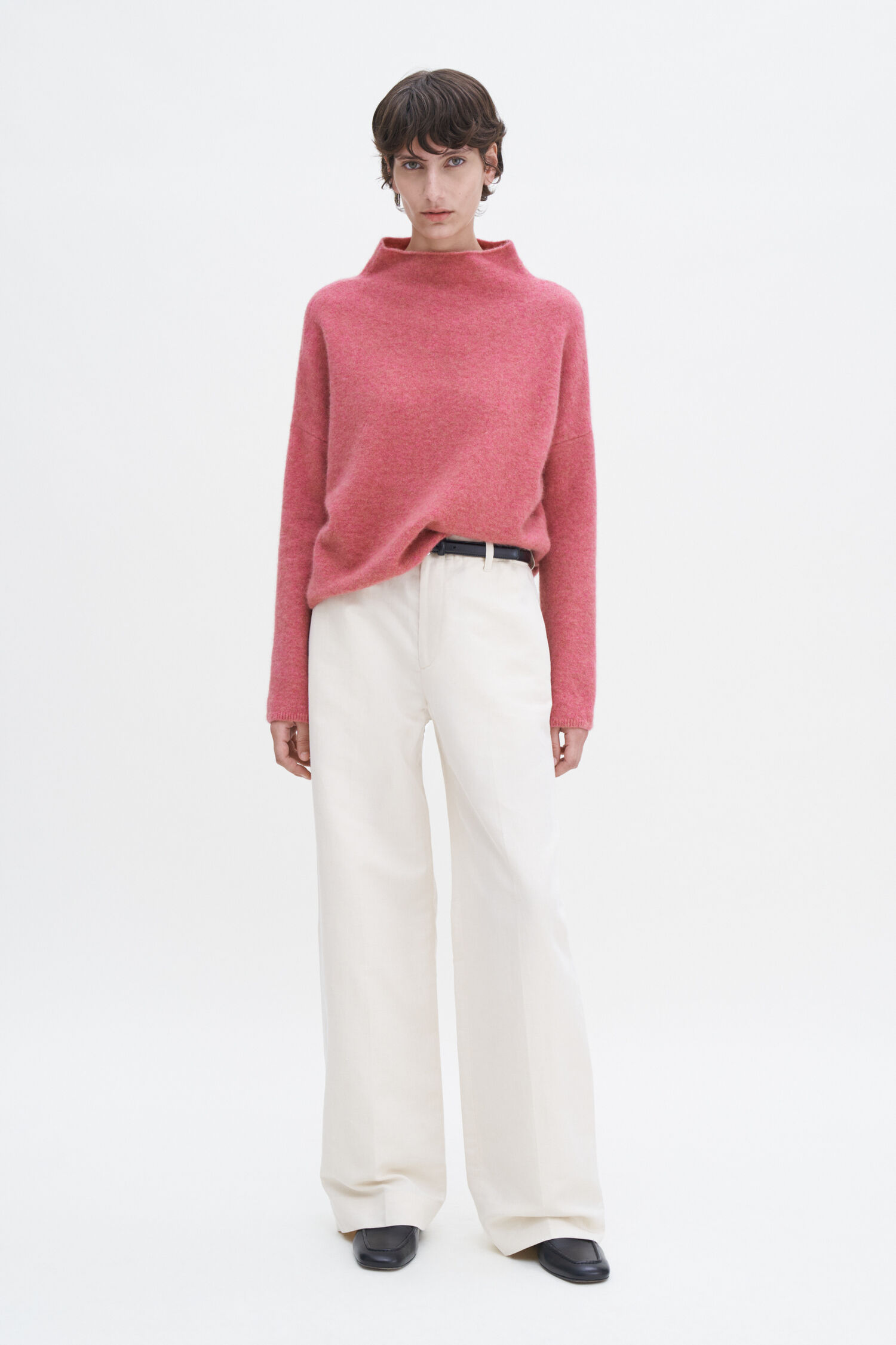 Mika Yak Raspberry Sweater