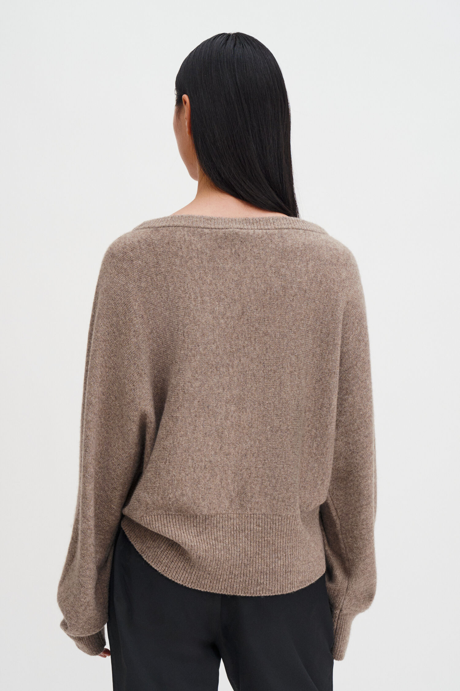 Wool Yak Boatneck Sweater