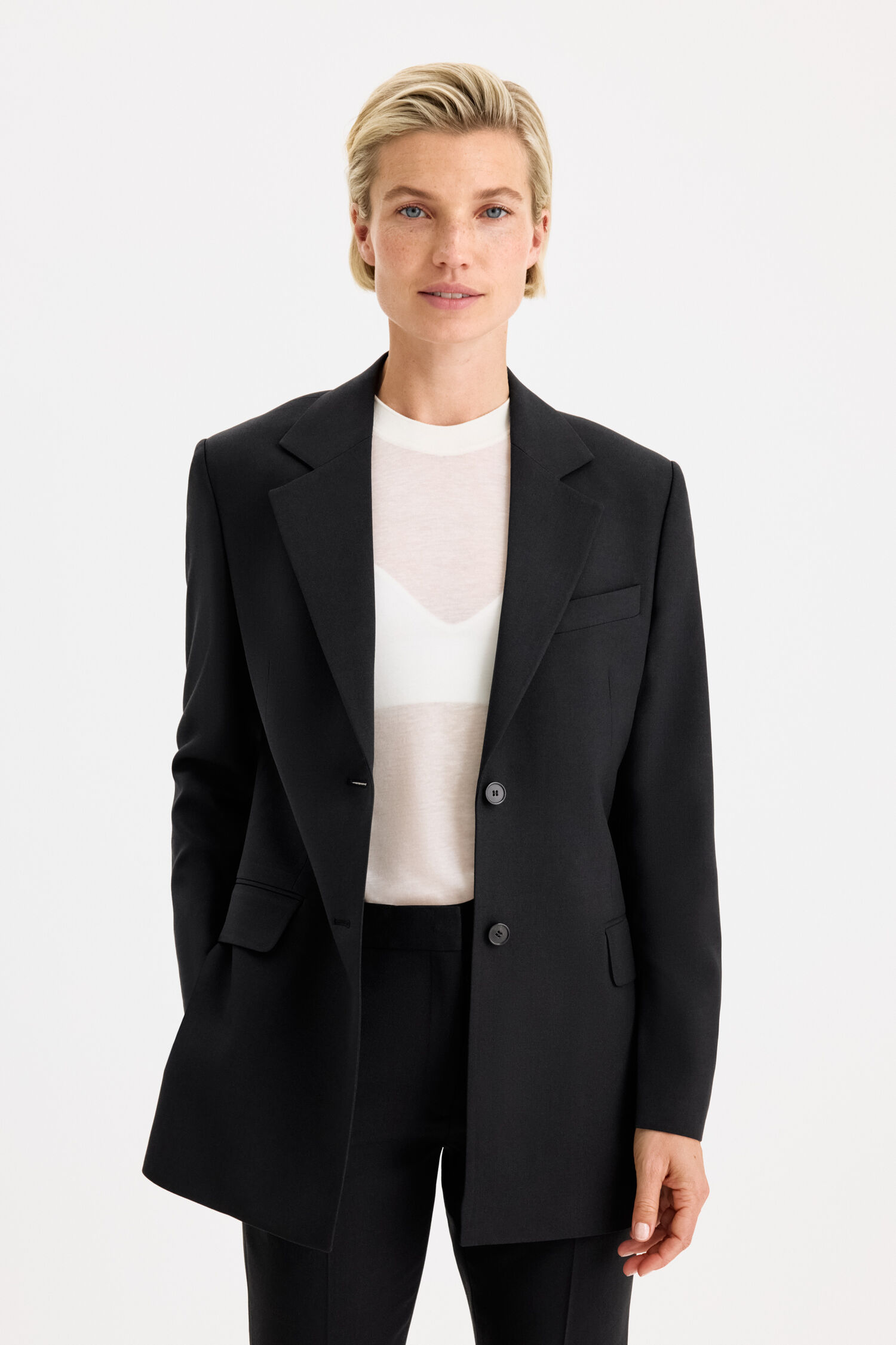Slit Blazer