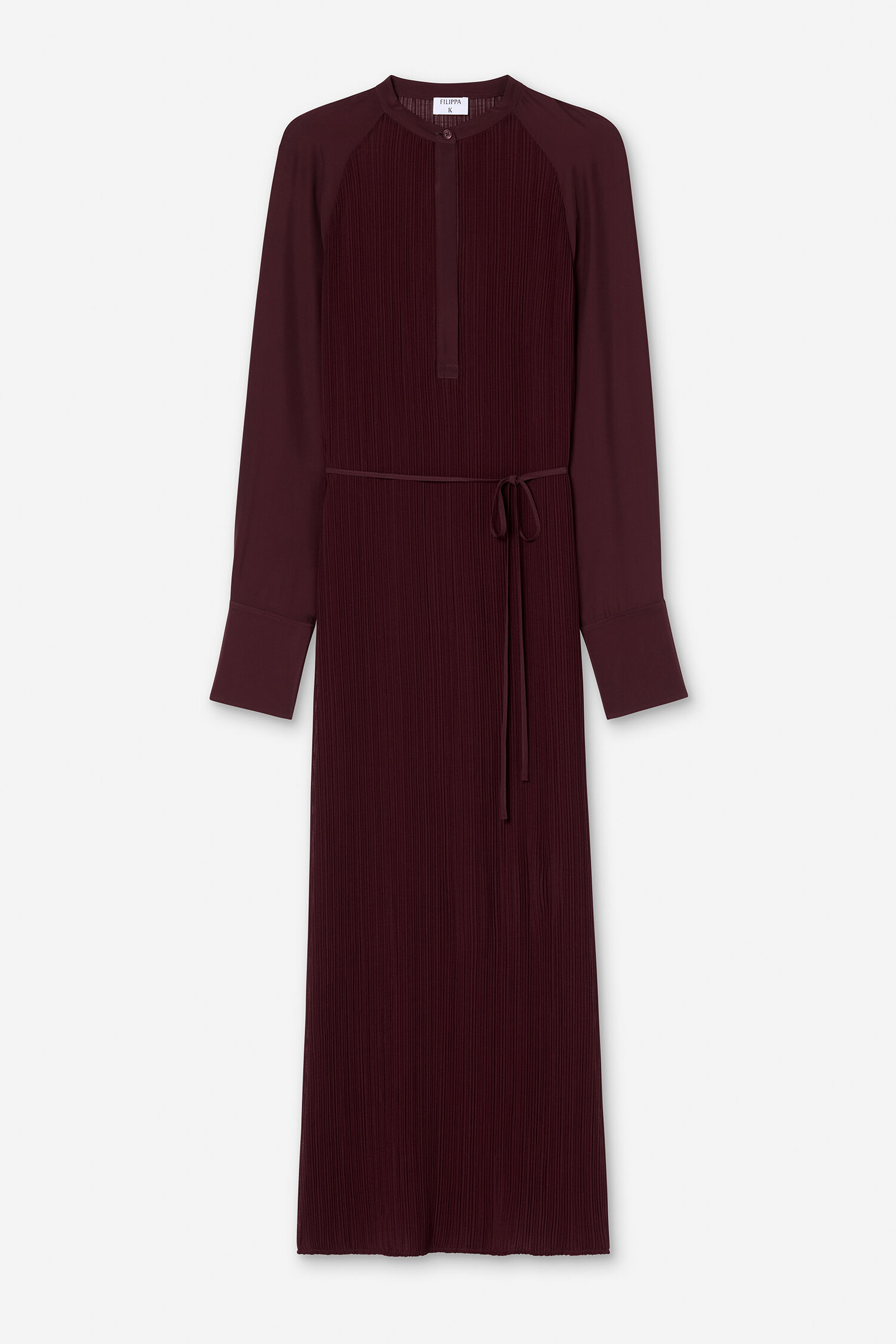 Pliss&eacute; Raglan Dress