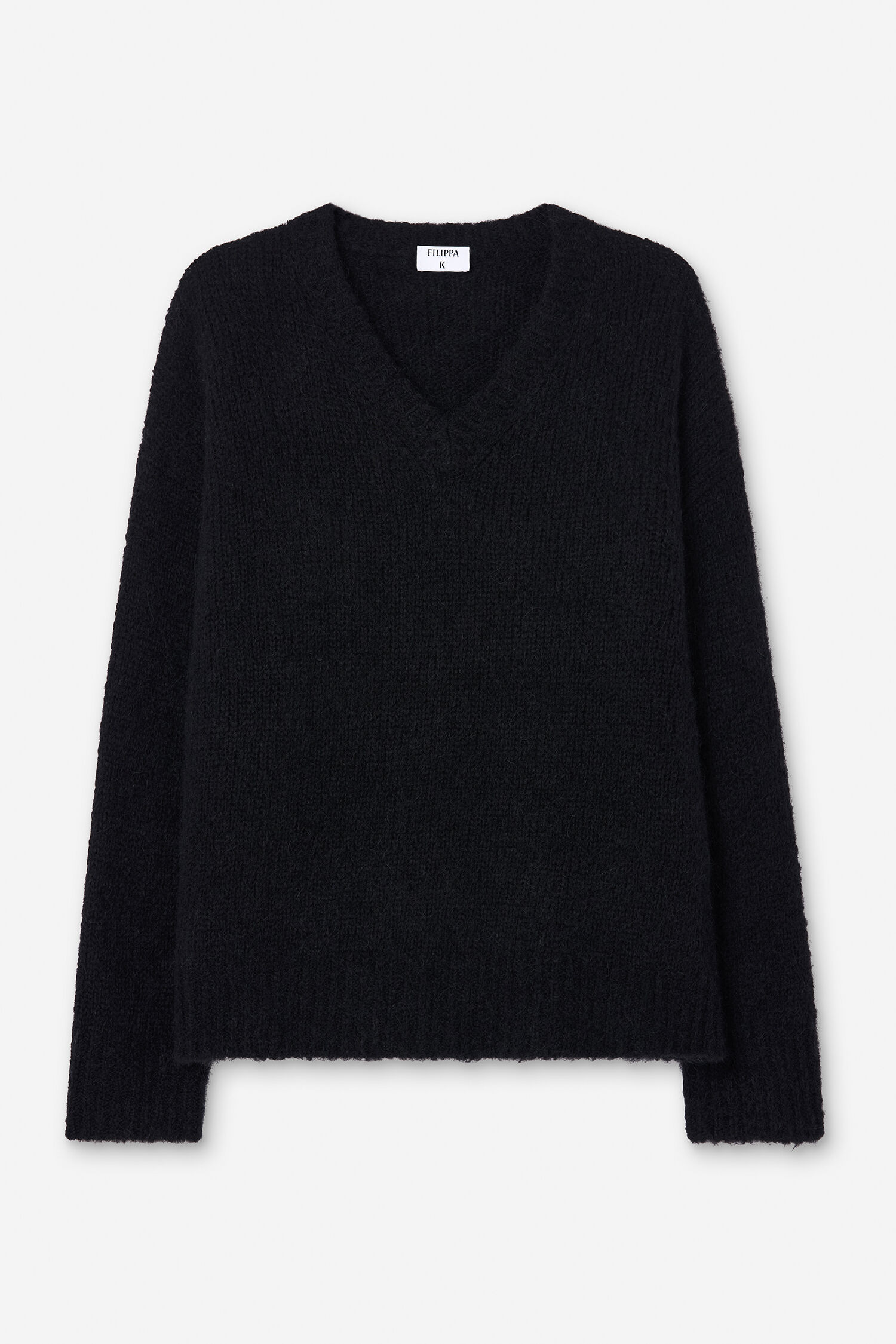 Hairy Alpaca V-Neck Sweater