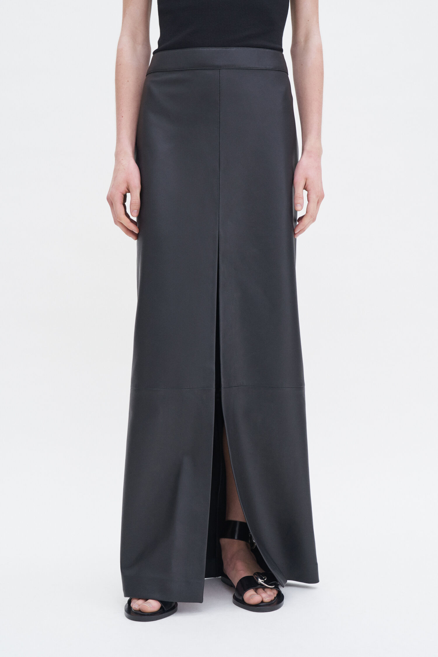 Leather Pencil Skirt