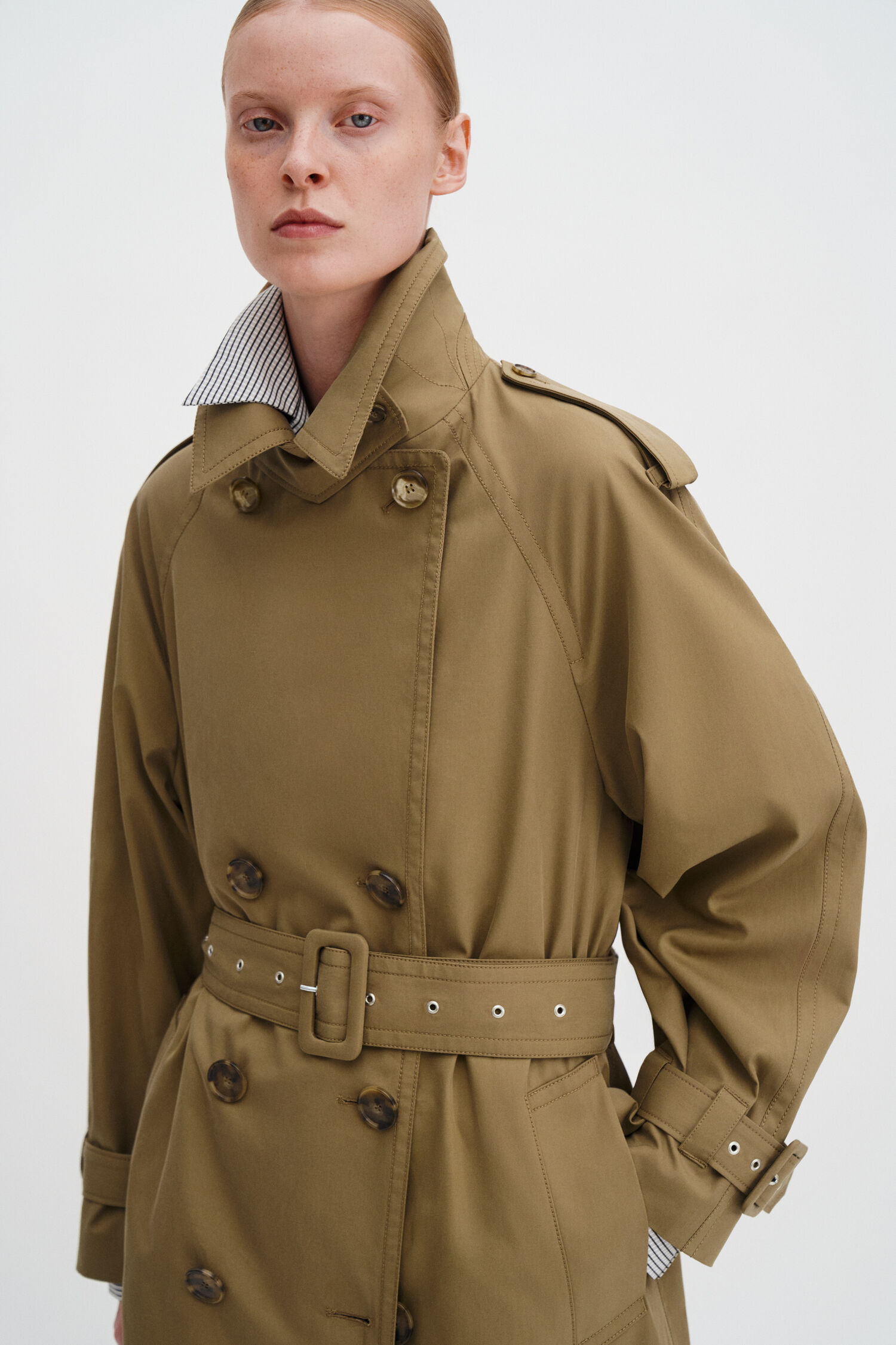 Cotton Trench Coat