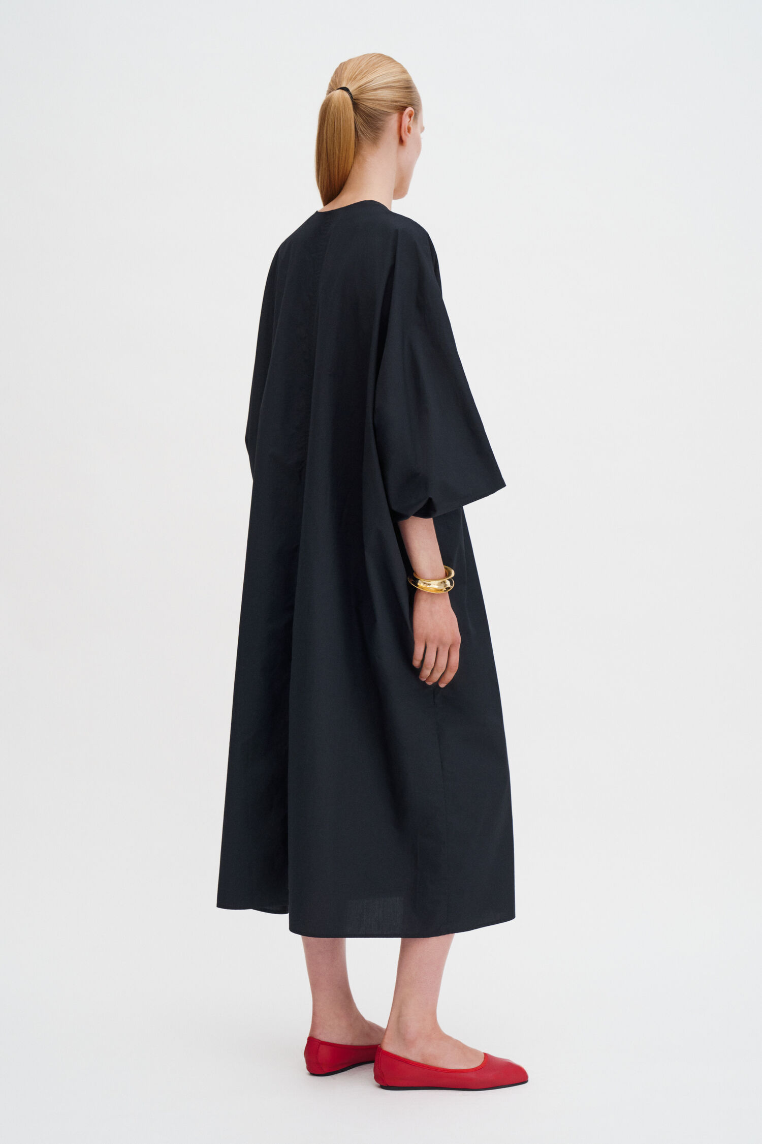 V-Neck Cotton Kaftan