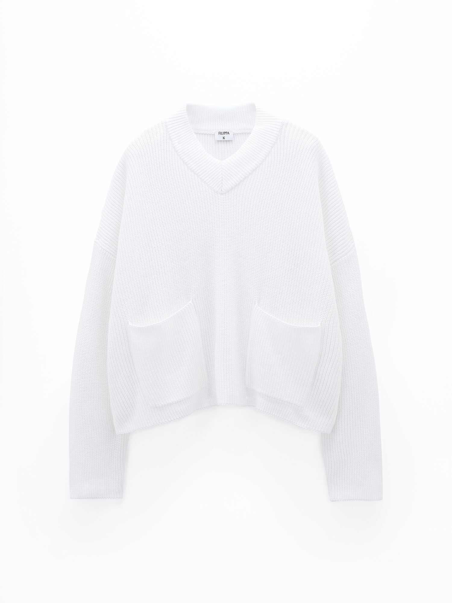 Filippa k sculptural top cotton sweater