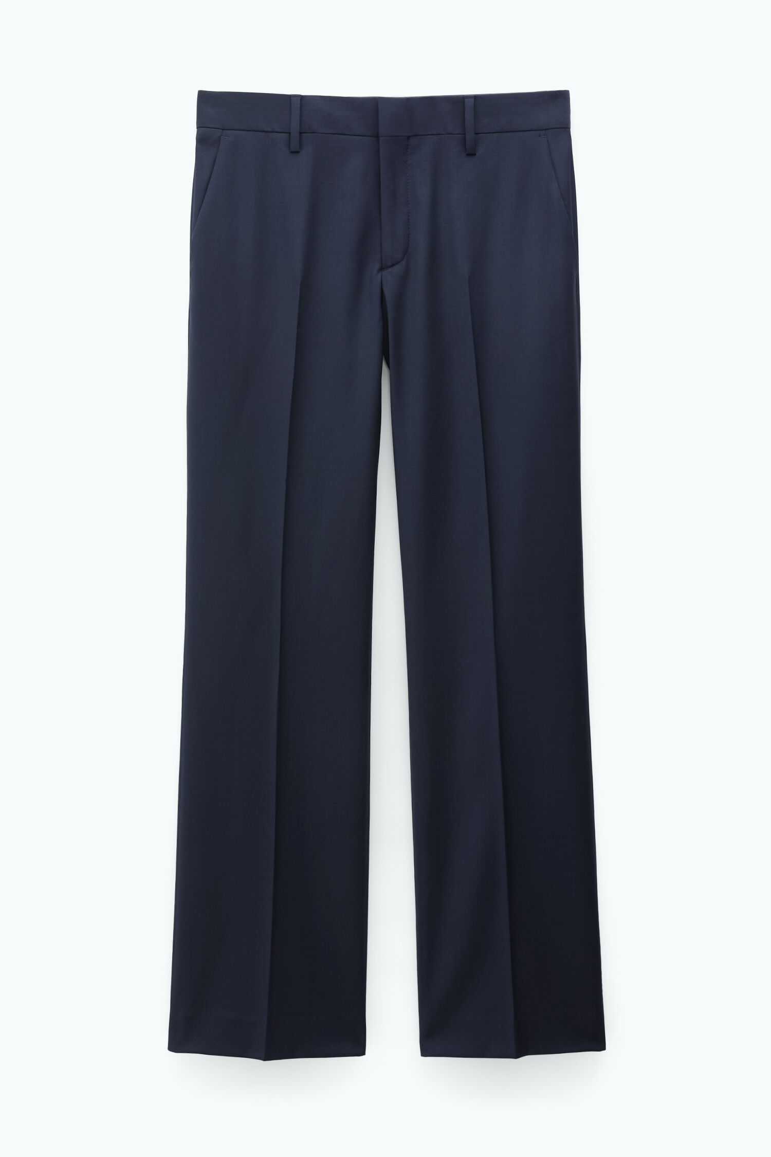 Bootcut Wool Trousers