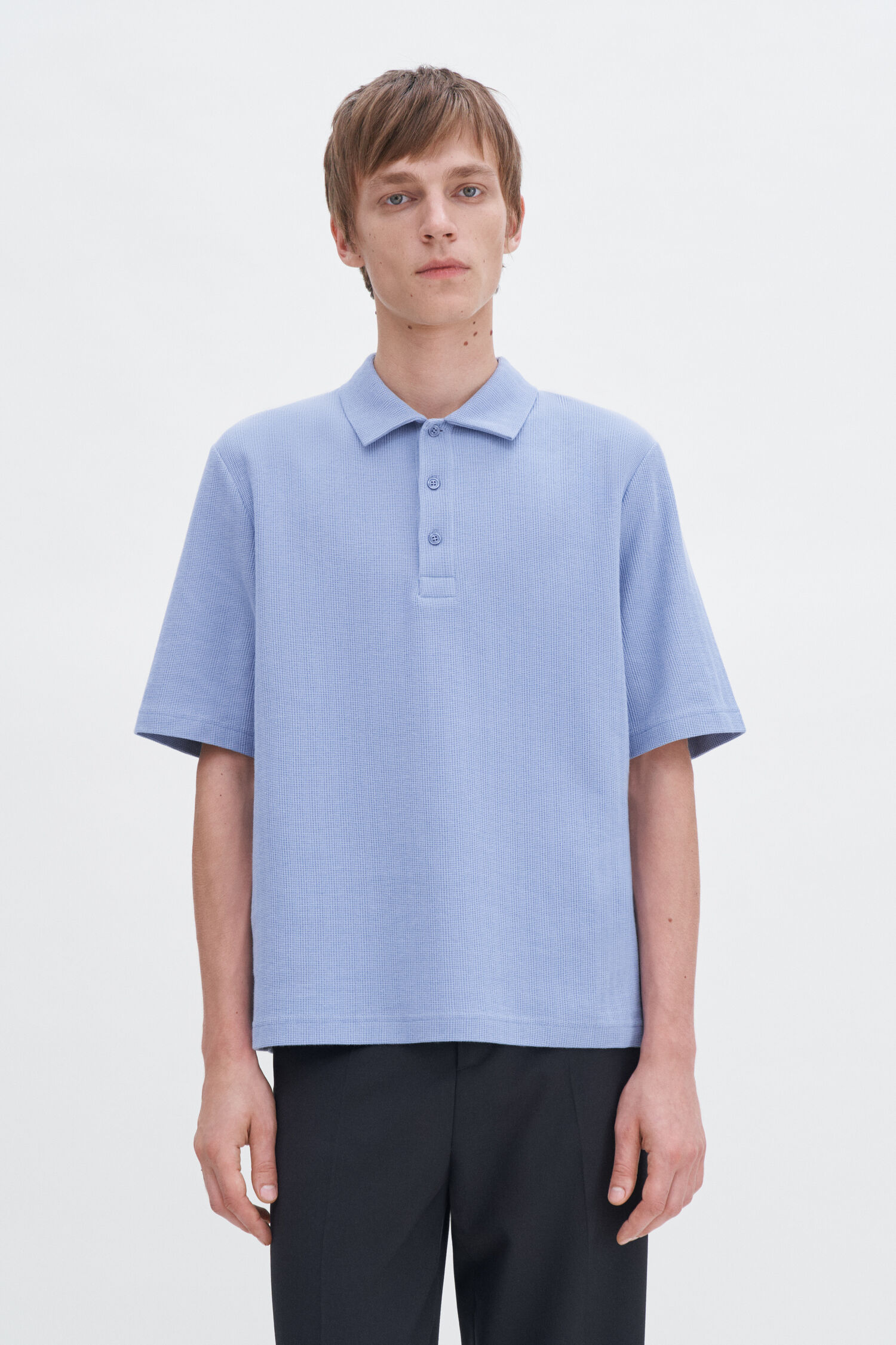 Cotton Jersey Polo Shirt
