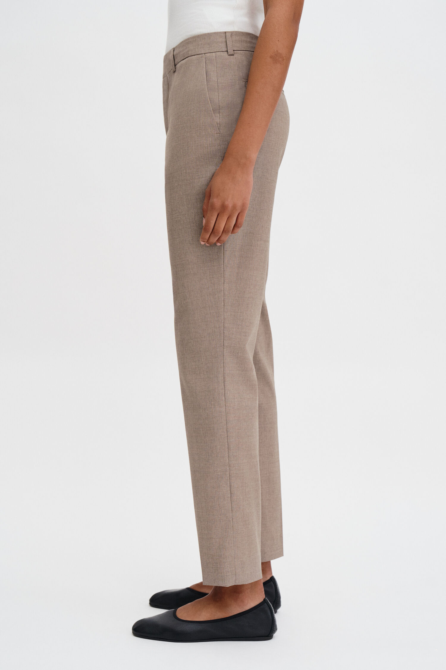Emma Cropped Cool Wool Trouser