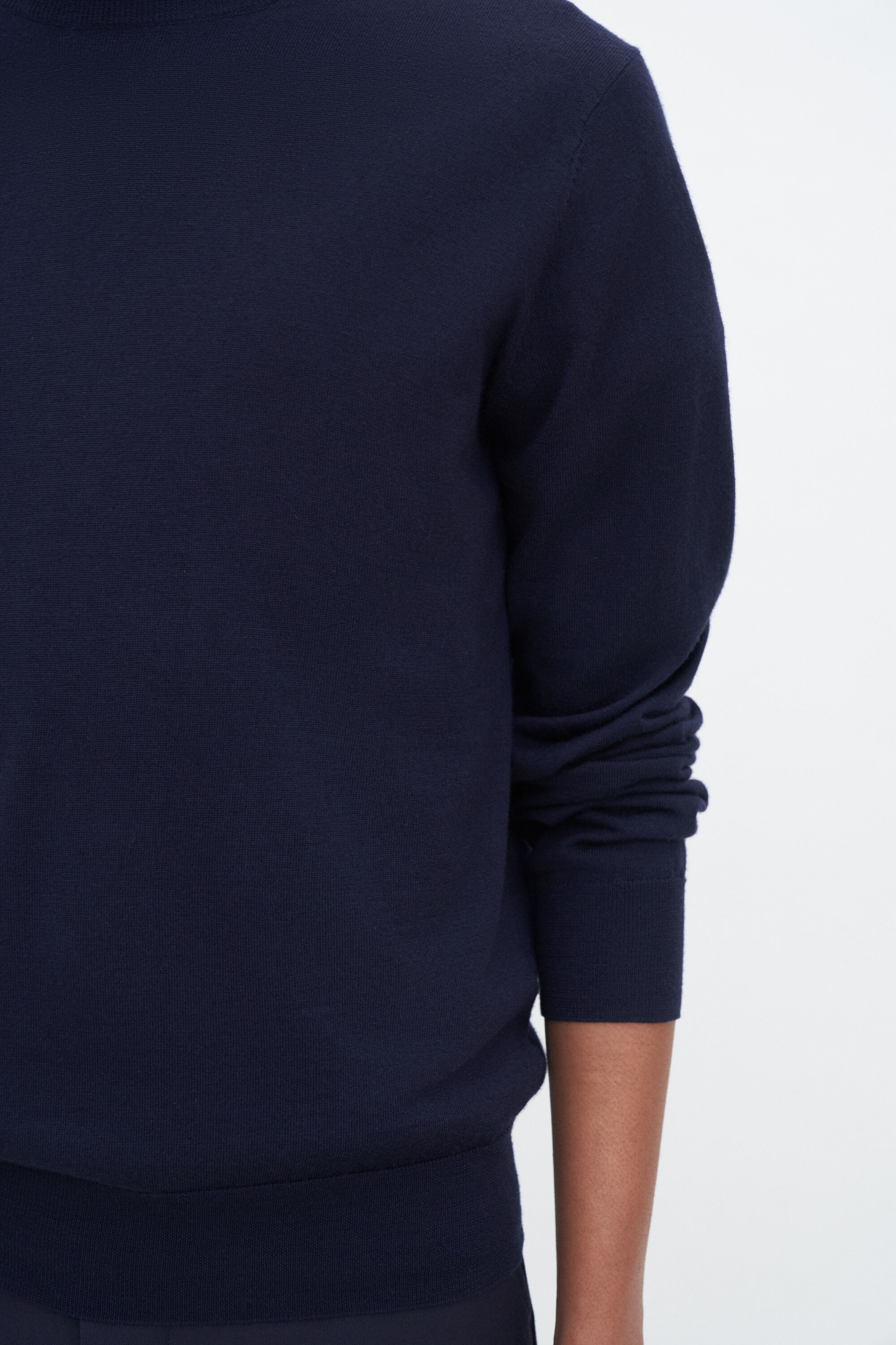 トップス THE ENNOY MERINO WOOL SWEATER NAVY L ENNOY MERINO WOOL SWEATER (NAVY) Mサイズ - メルカリ