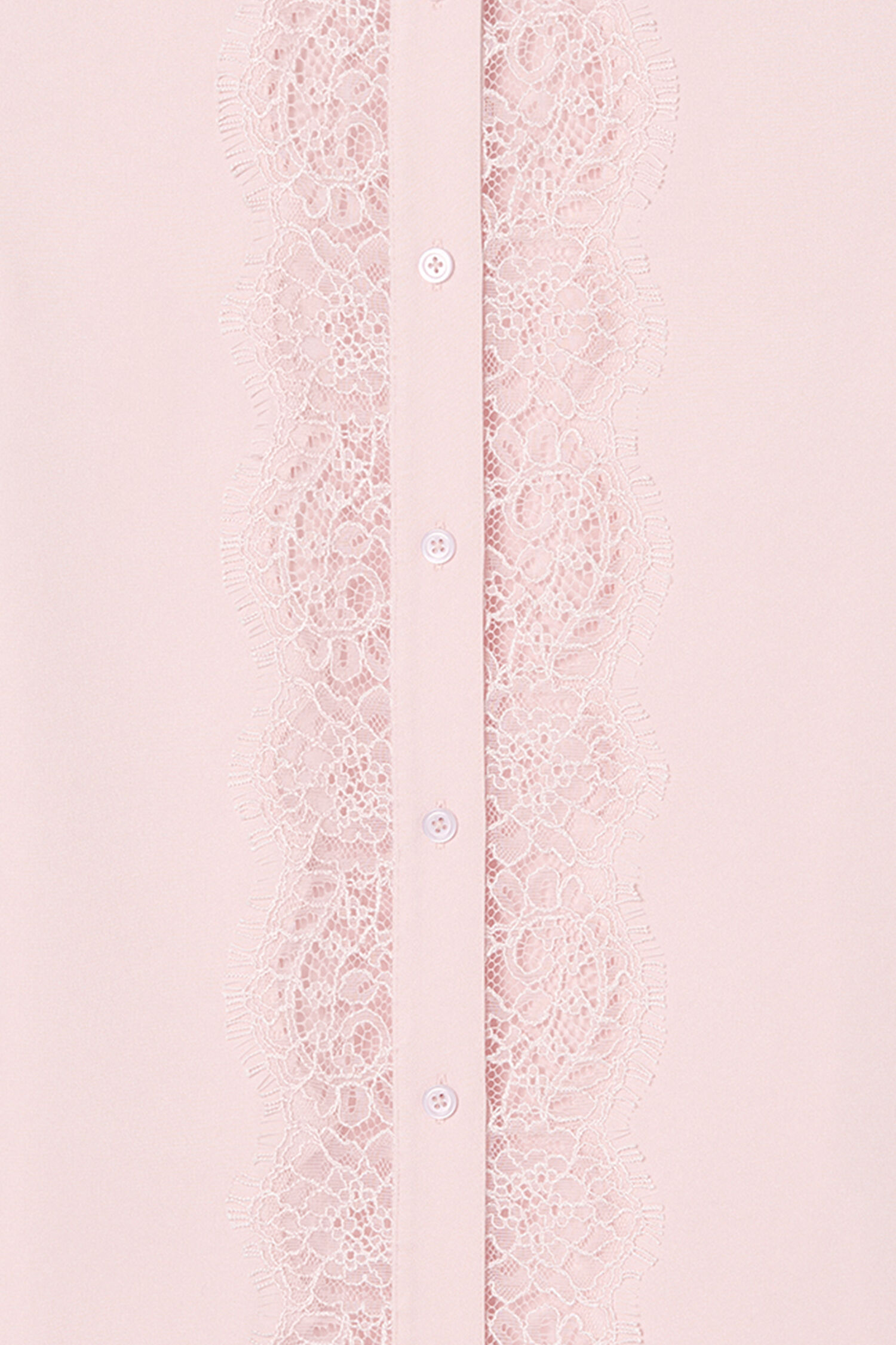 Vertical Lace Detail Shirt