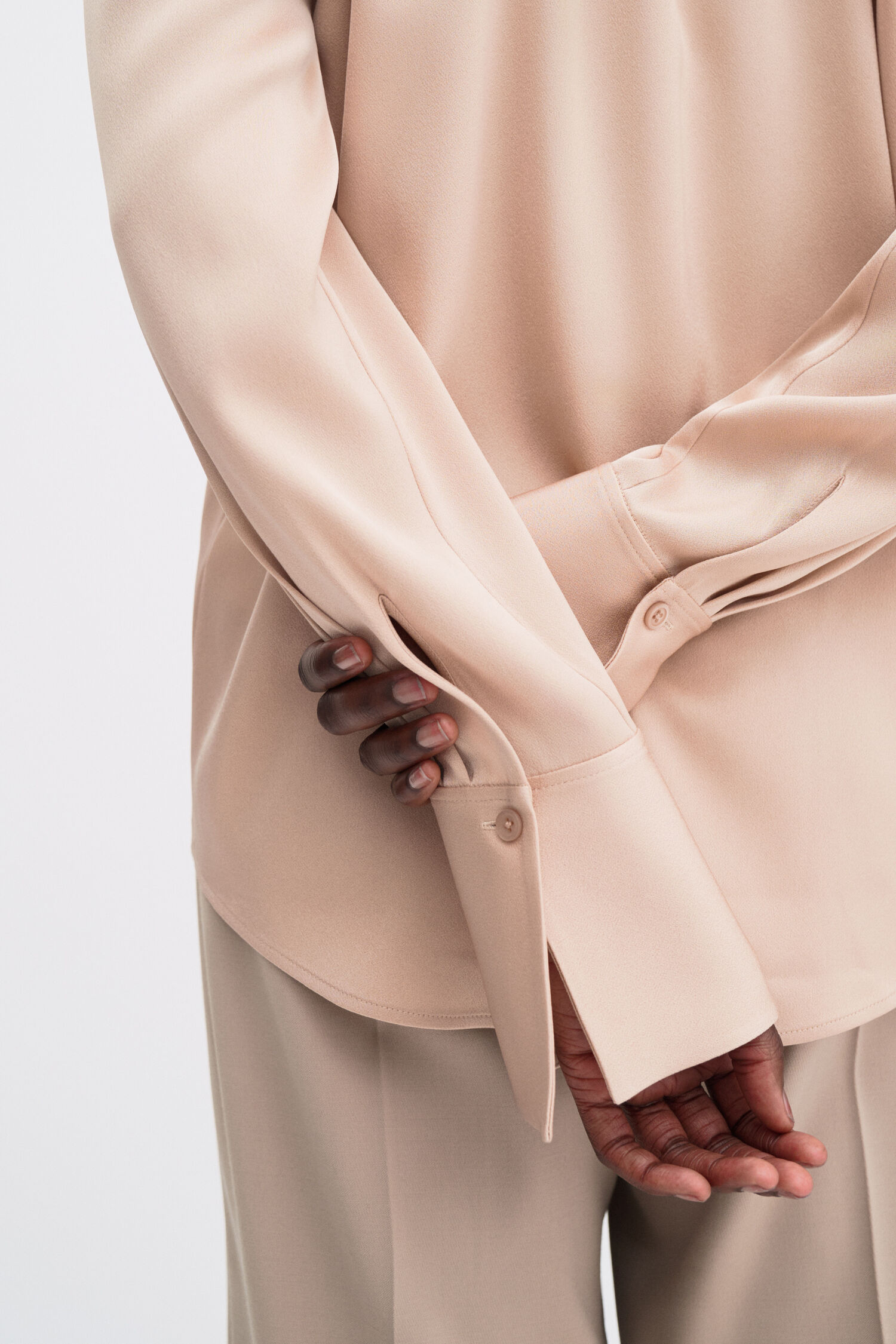 Gathered Raglan Blouse