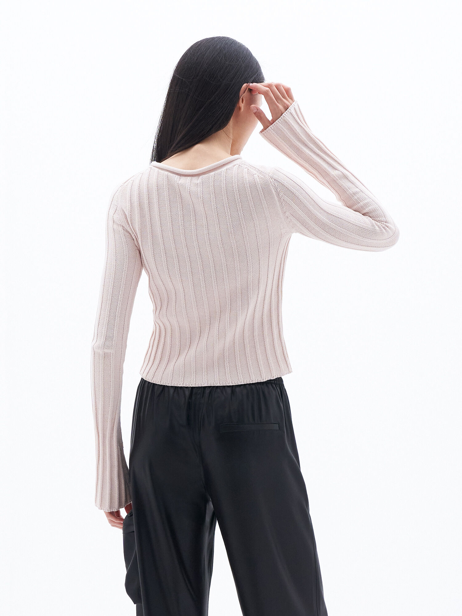 Cotton Rib Sweater