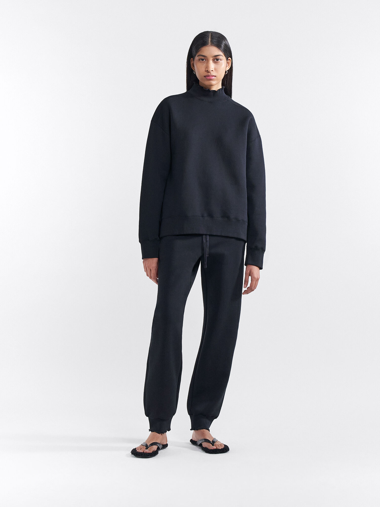 Filippa k ruffle outlet neck sweater
