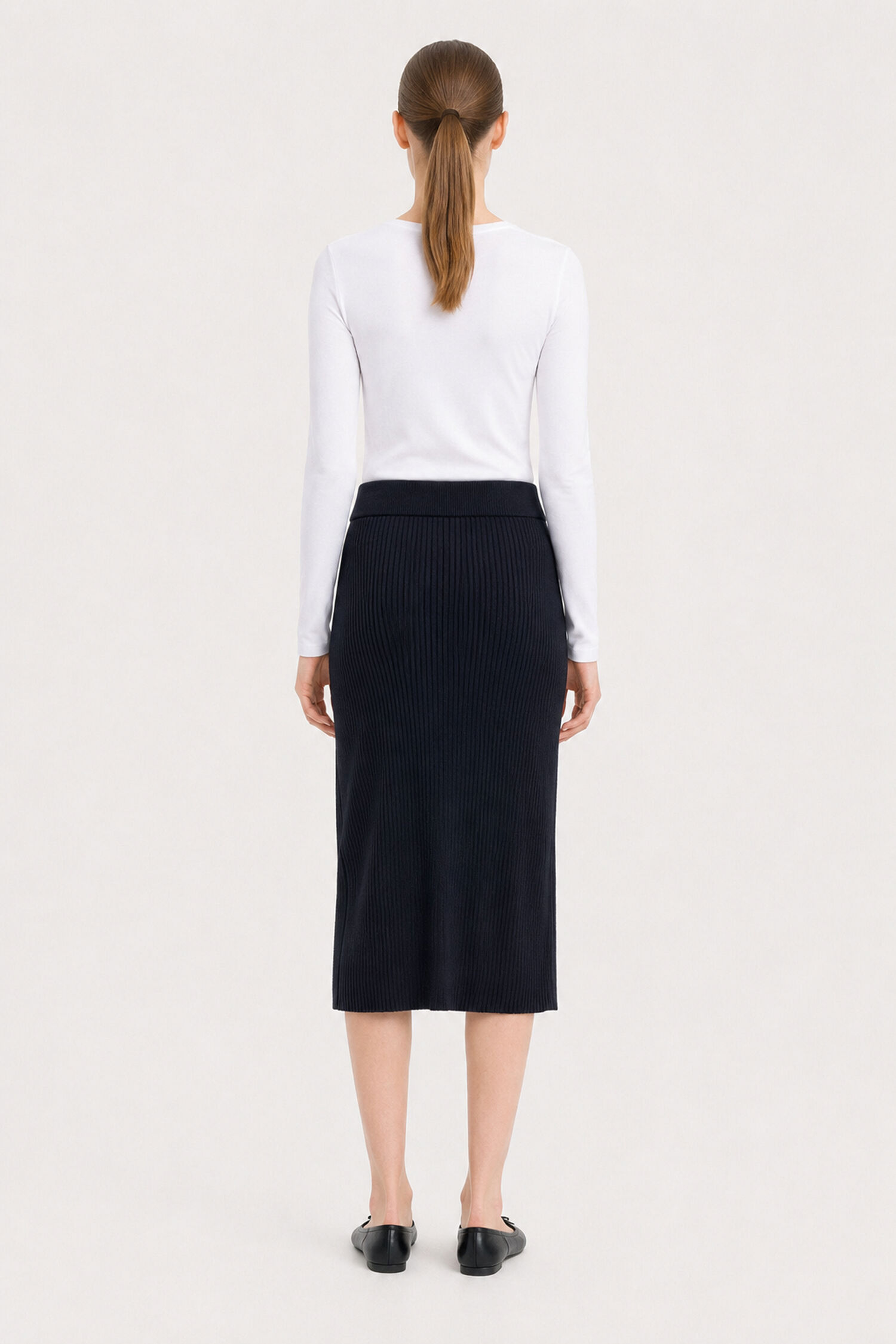 Asymmetric Braid Skirt