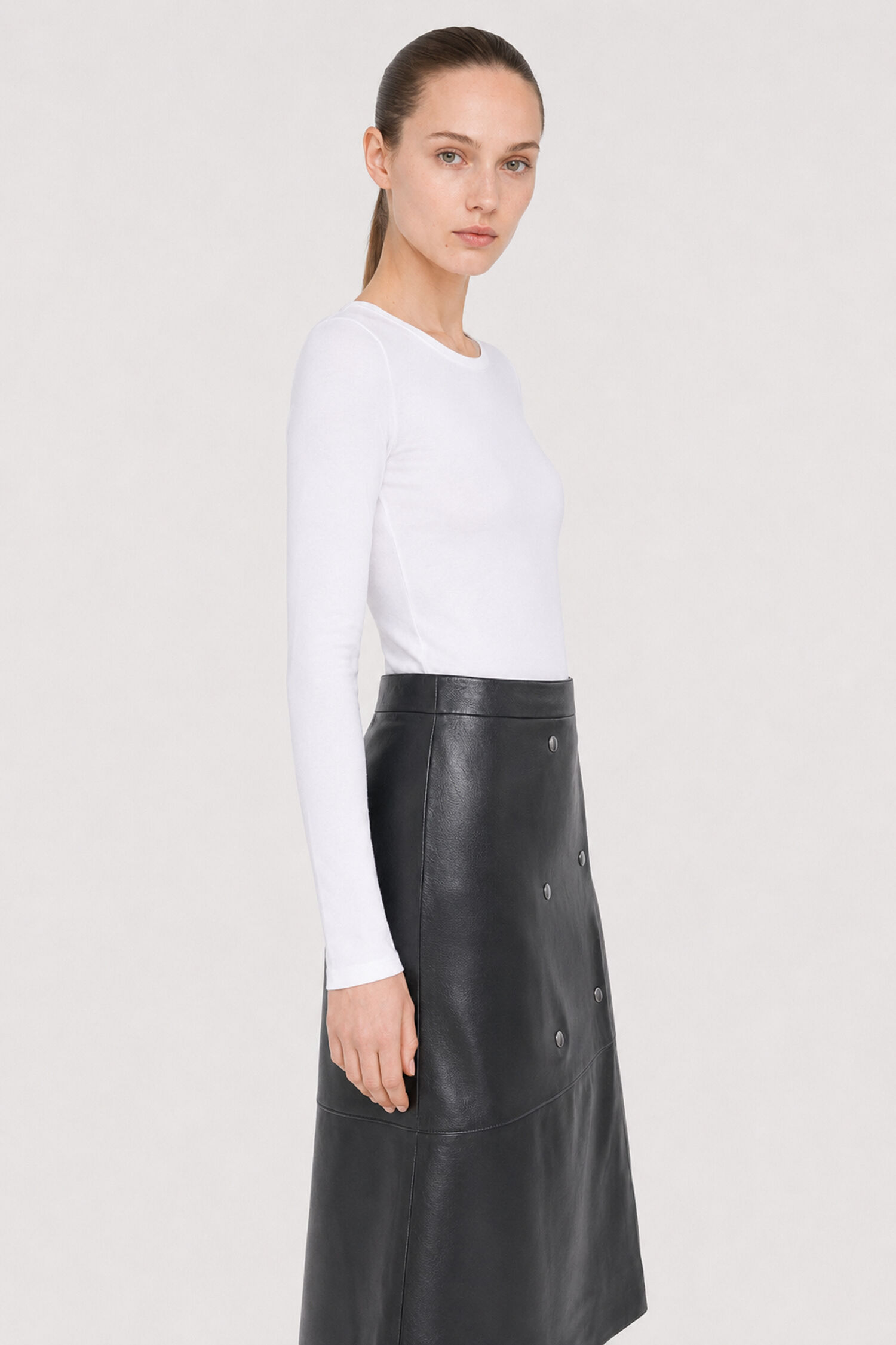 Miley Leather Skirt