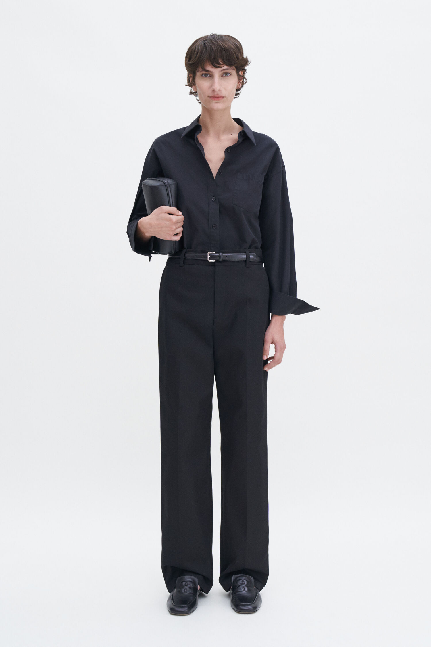 Tailored Cotton Trousers