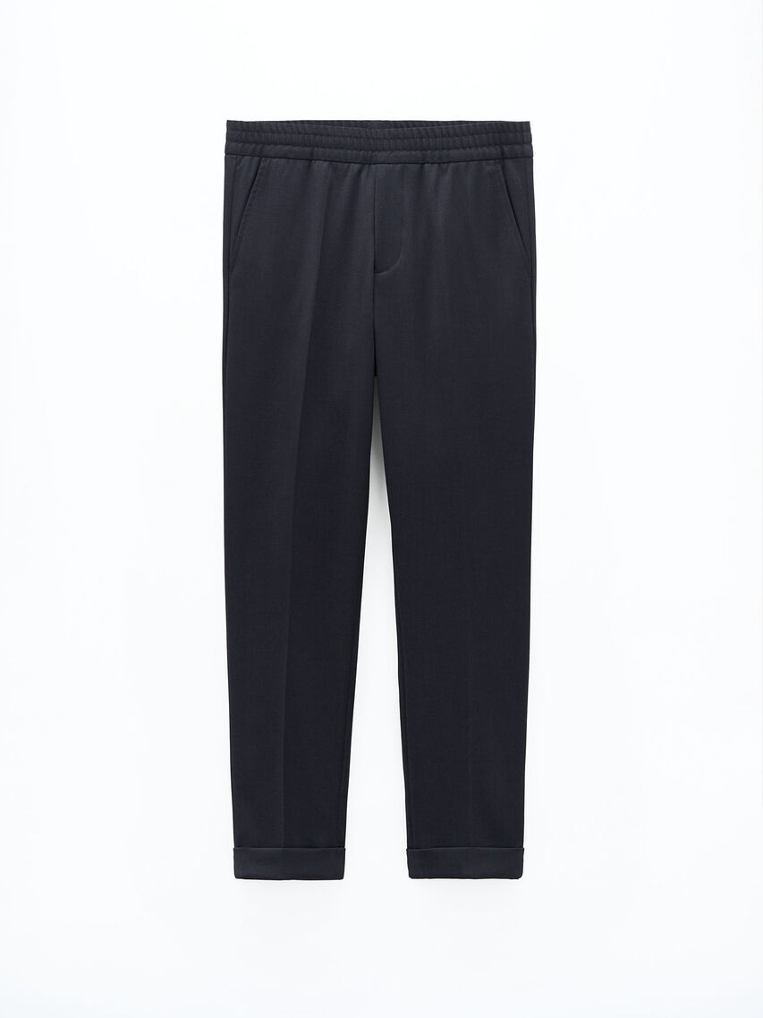 Terry Cropped Trouser