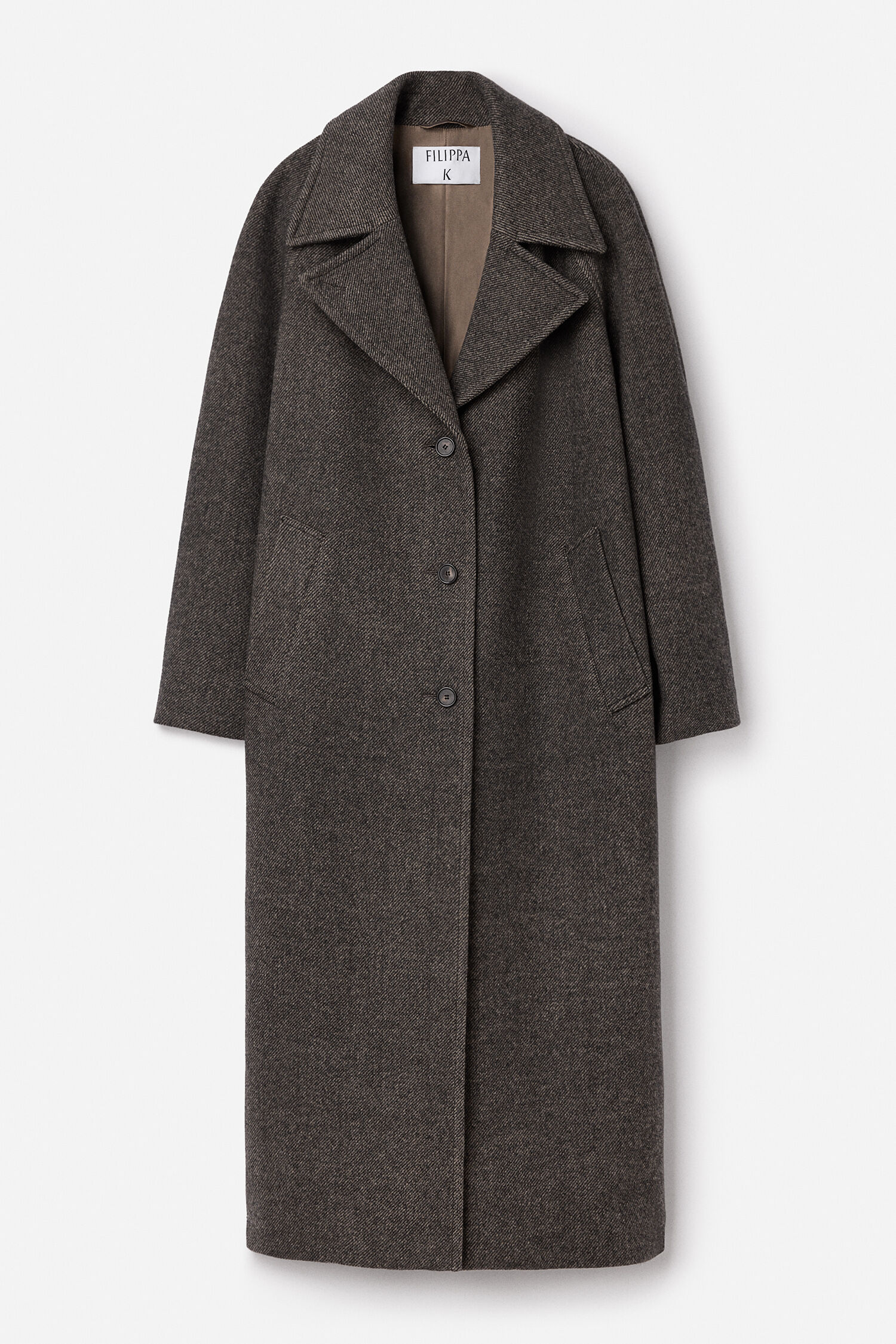 Vanessa Vented Coat - Driftwood | FILIPPA K