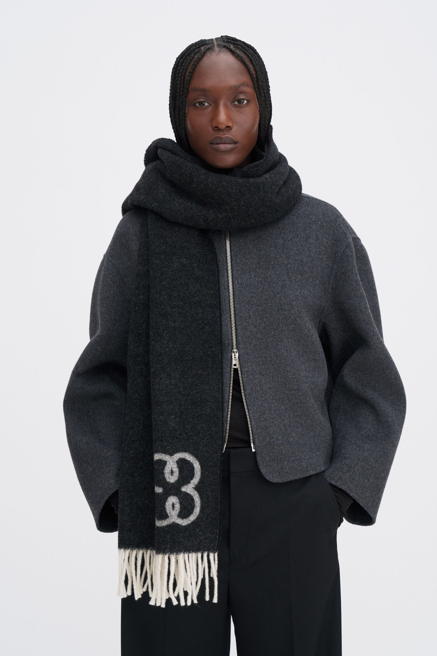 Monogram Scarf