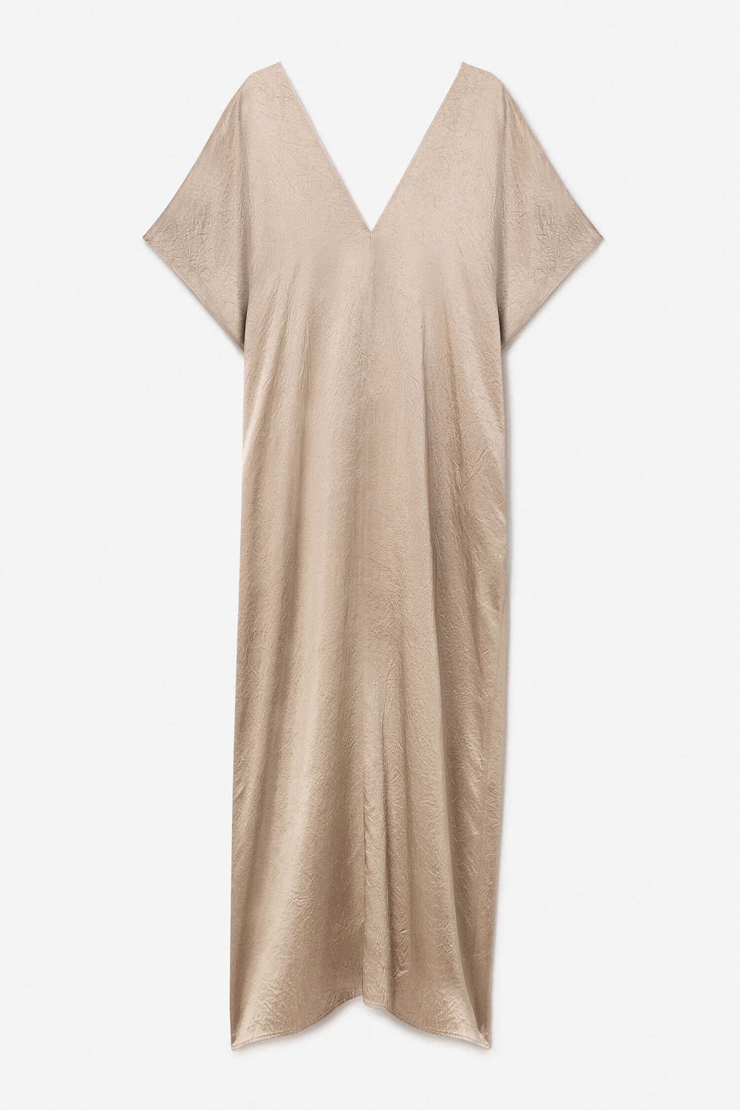 V-Neck Crinkle Kaftan