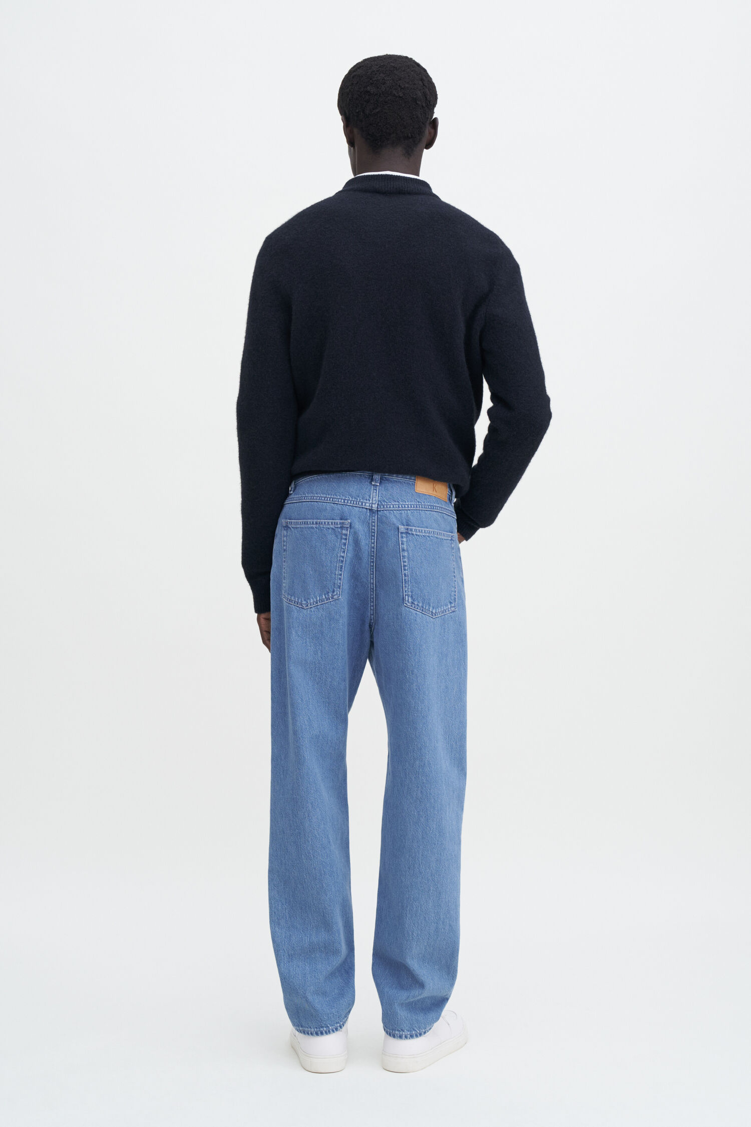 Tapered Cropped Jeans