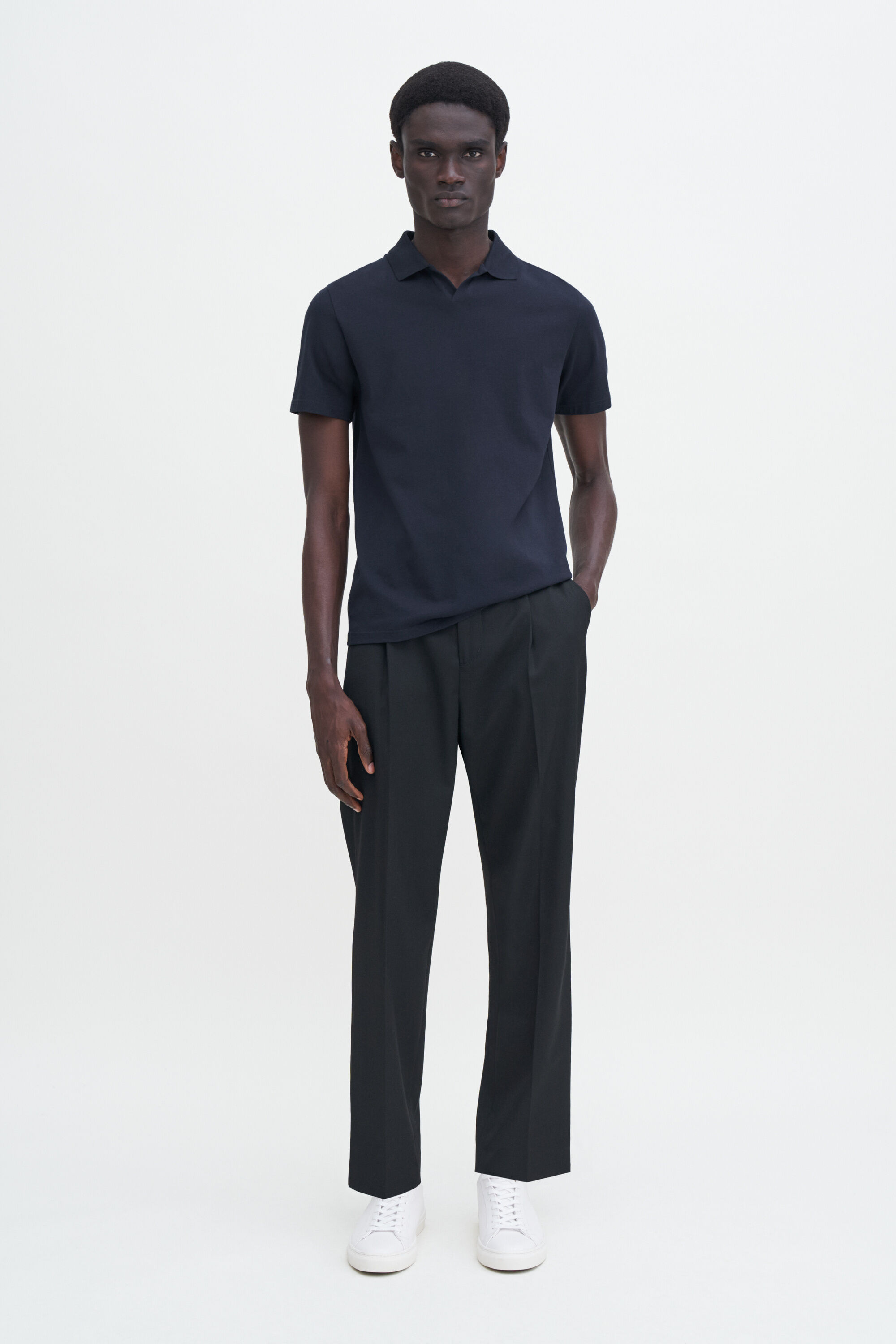 Polo t shirt with trousers 2025