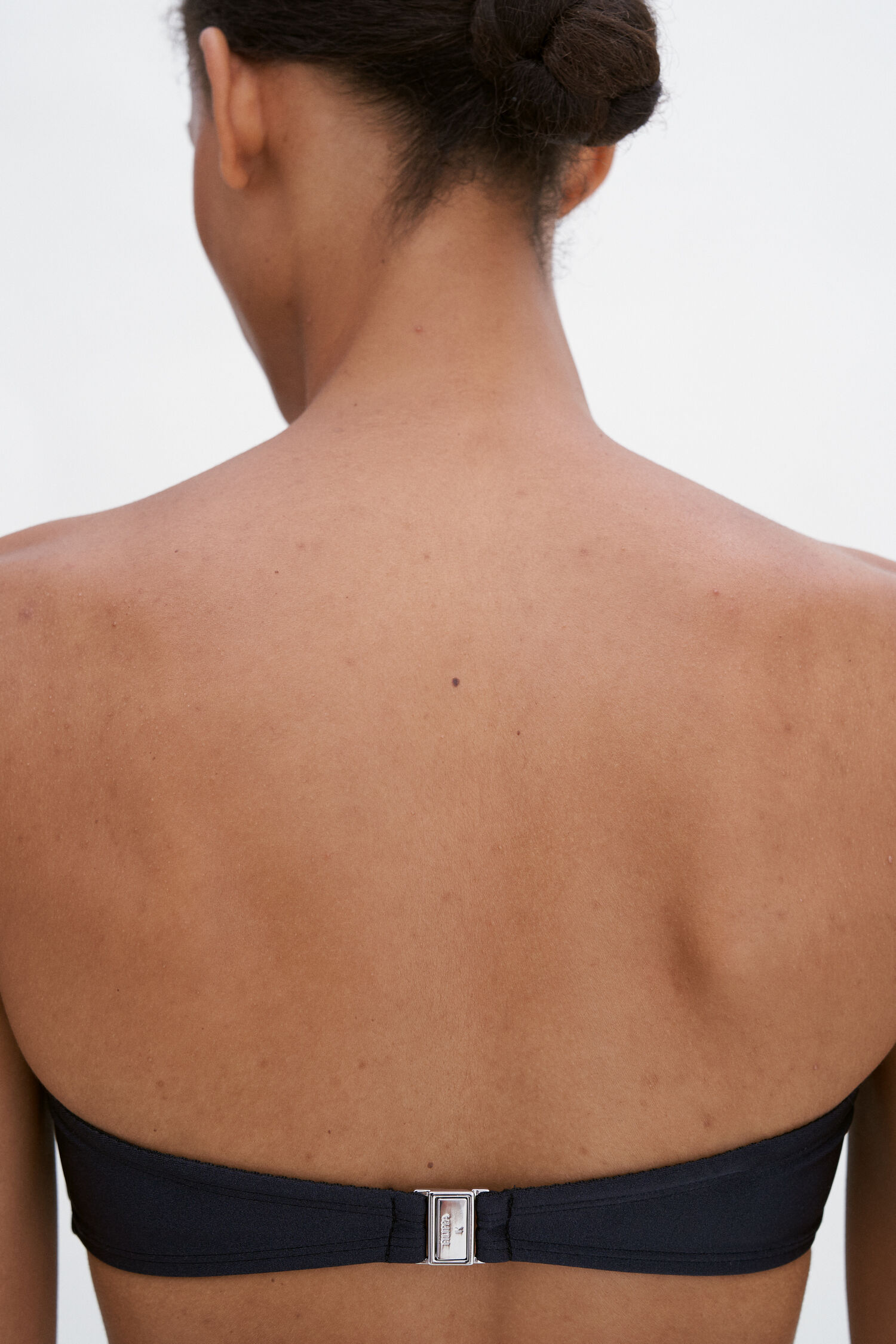 Shimmer Bandeau Bikini Top