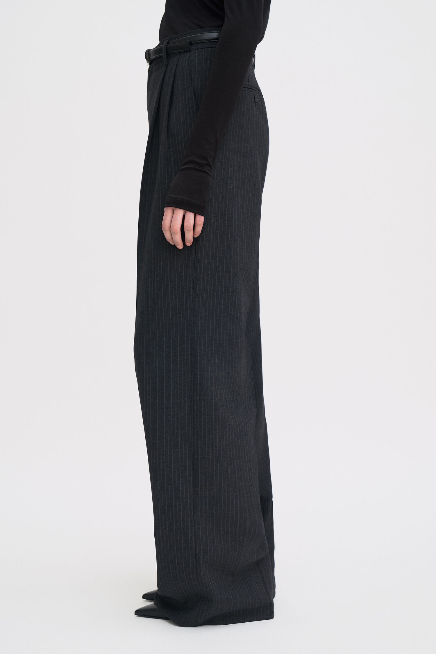 Darcey Pinstripe Trousers