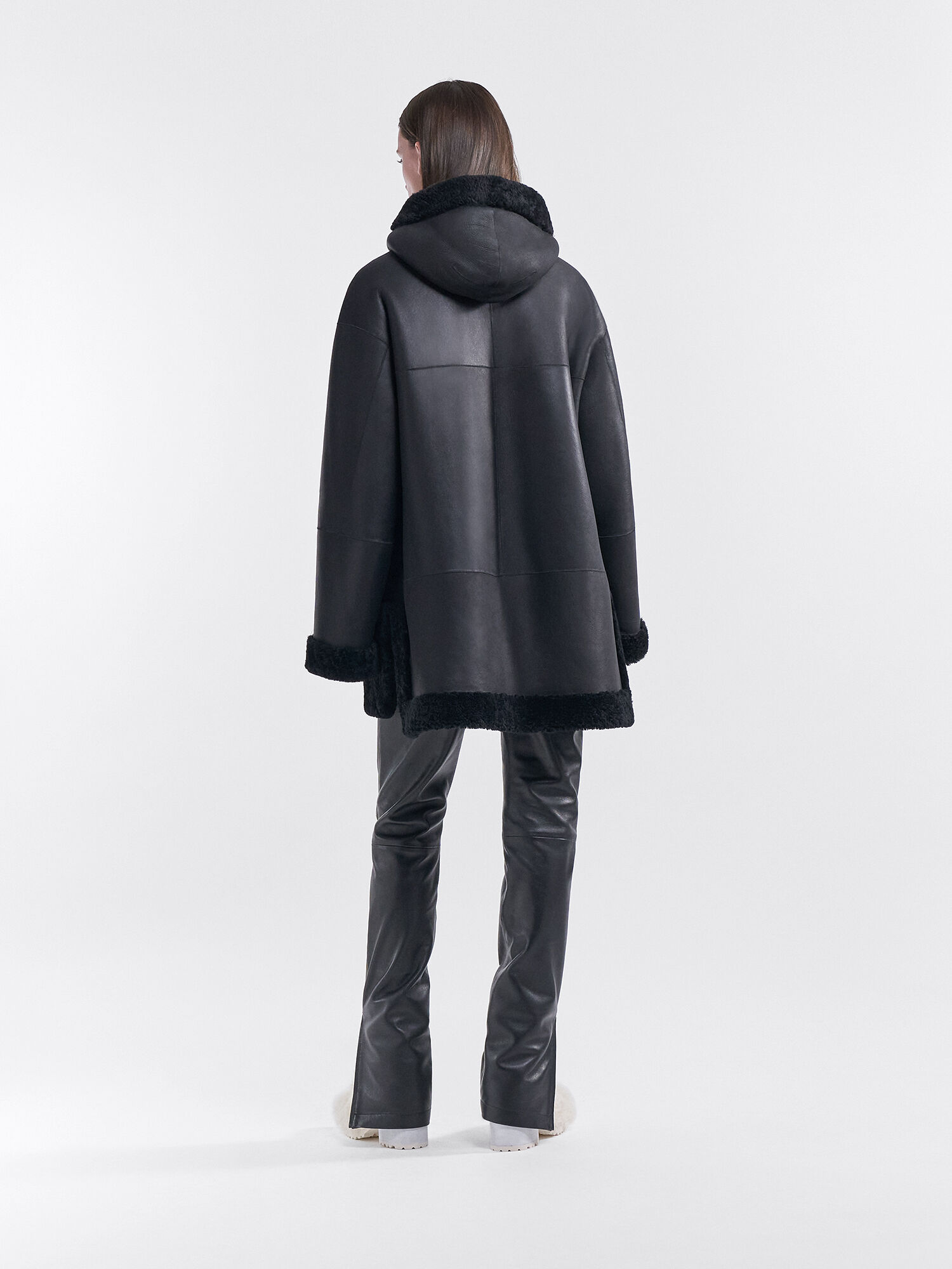 Veda shearling clearance jacket