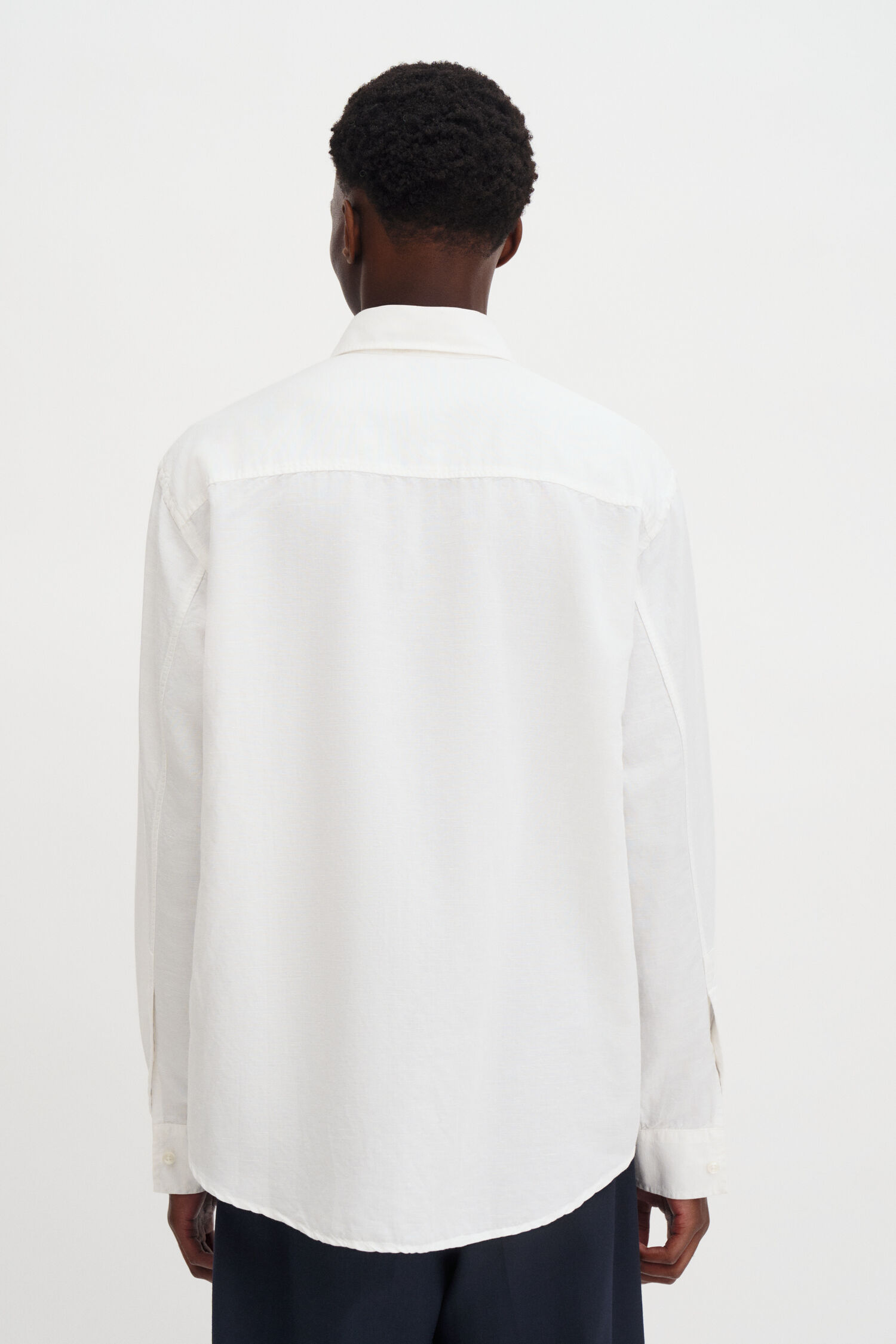 Relaxed Cotton Linen Shirt