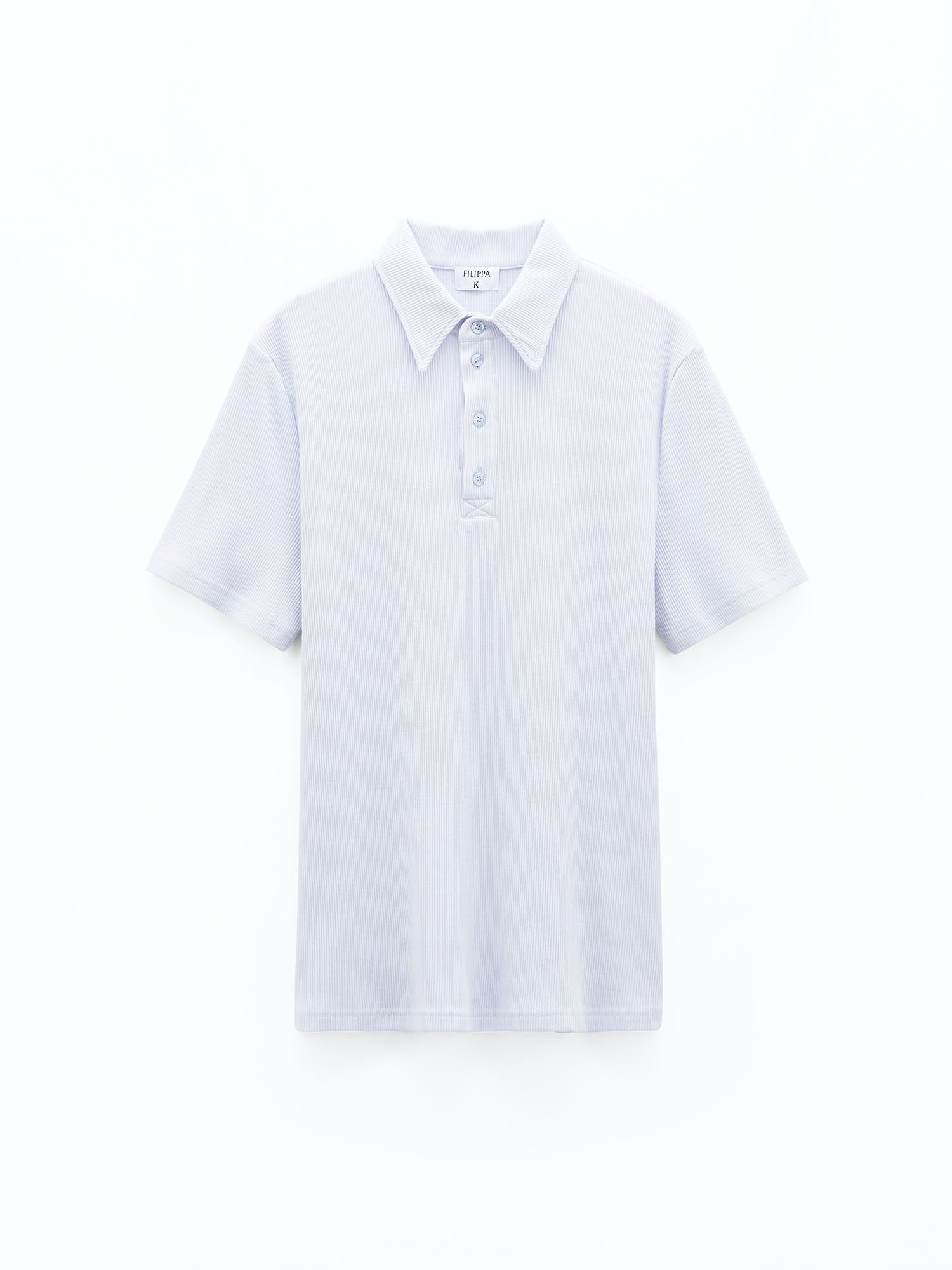 Rib Polo Shirt